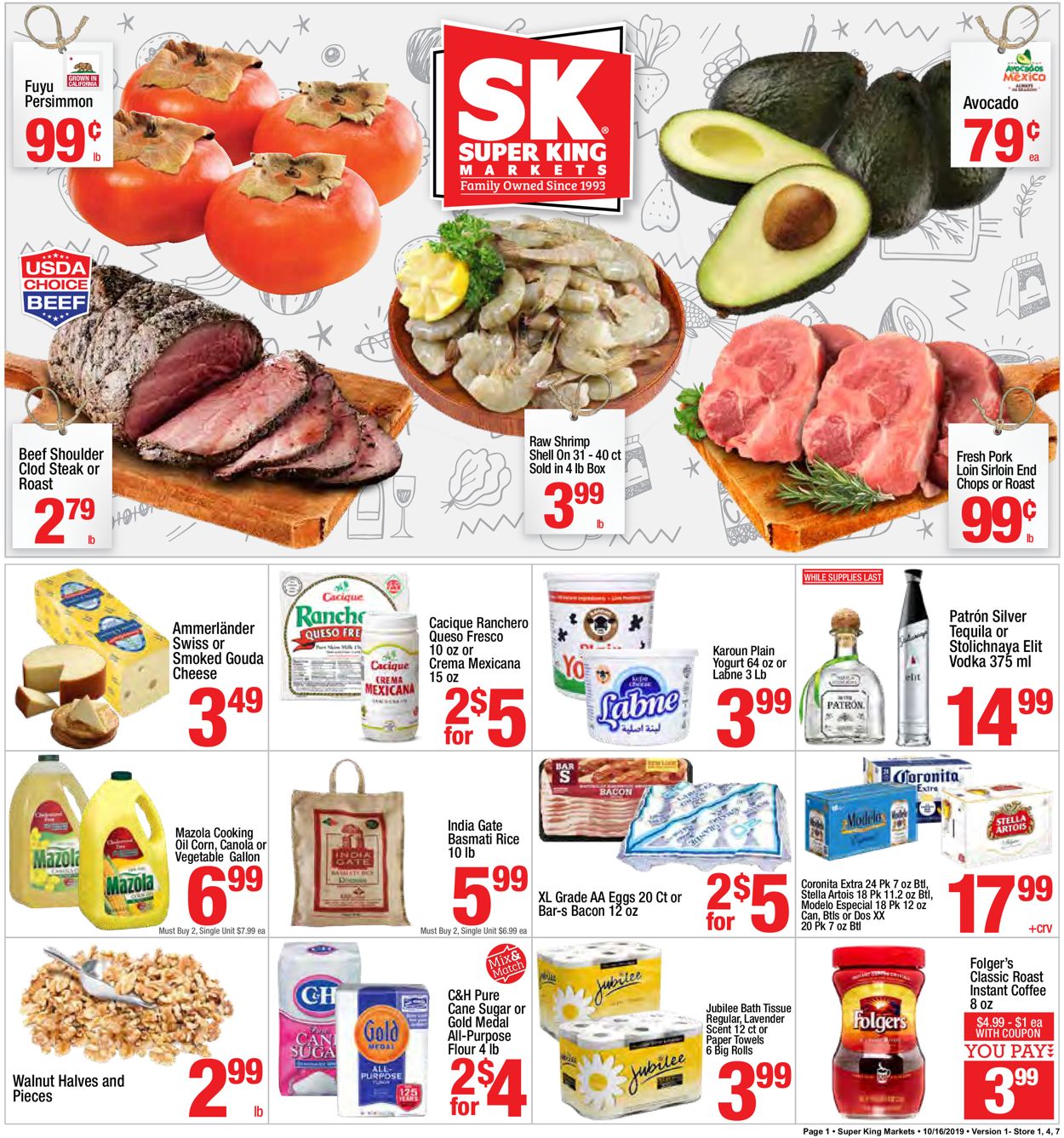 Super King Market Weekly Ad Circular - valid 10/16-10/22/2019