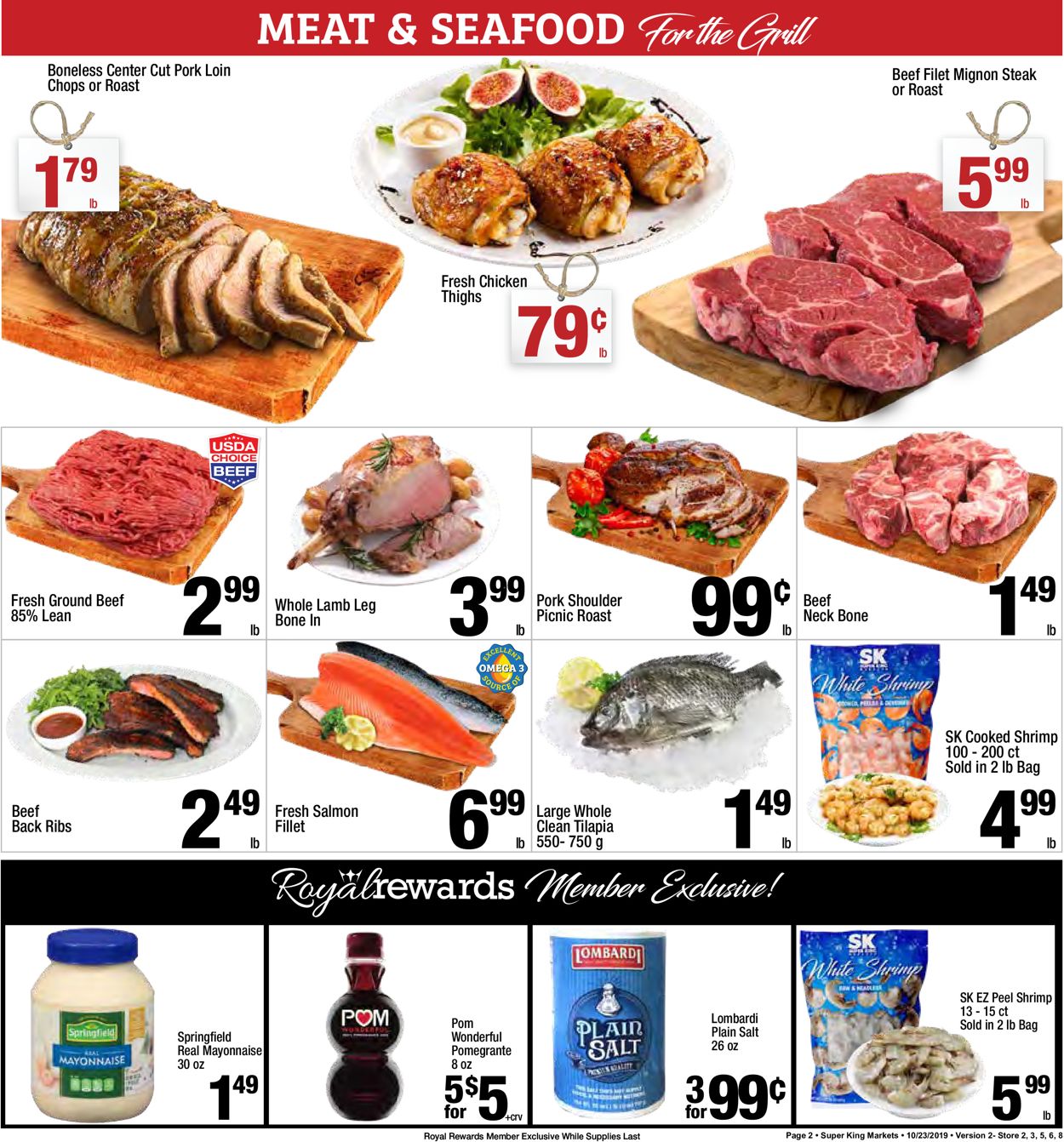 Super King Market Weekly Ad Circular - valid 10/23-10/29/2019 (Page 2)
