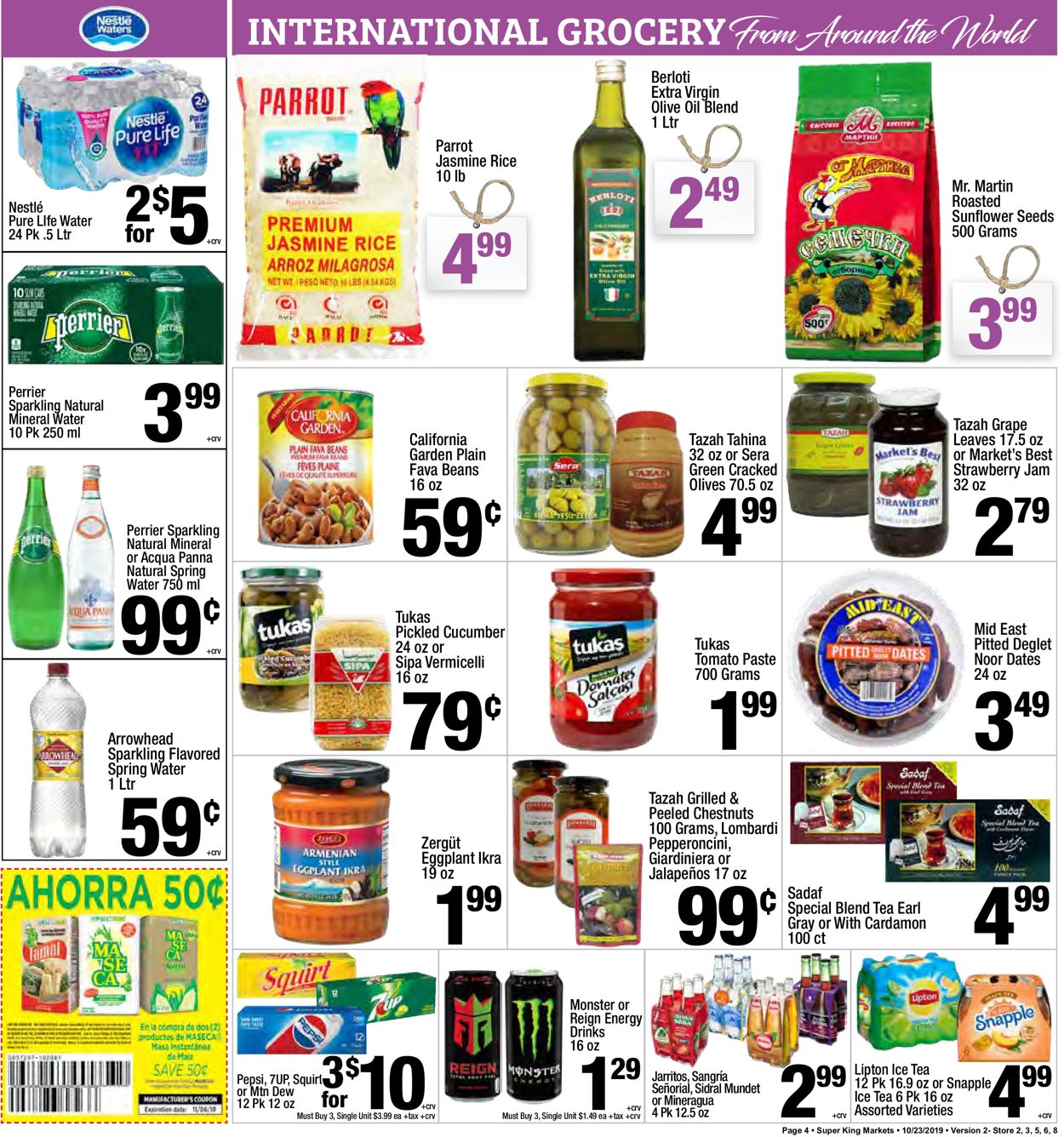 Super King Market Weekly Ad Circular - valid 10/23-10/29/2019 (Page 4)
