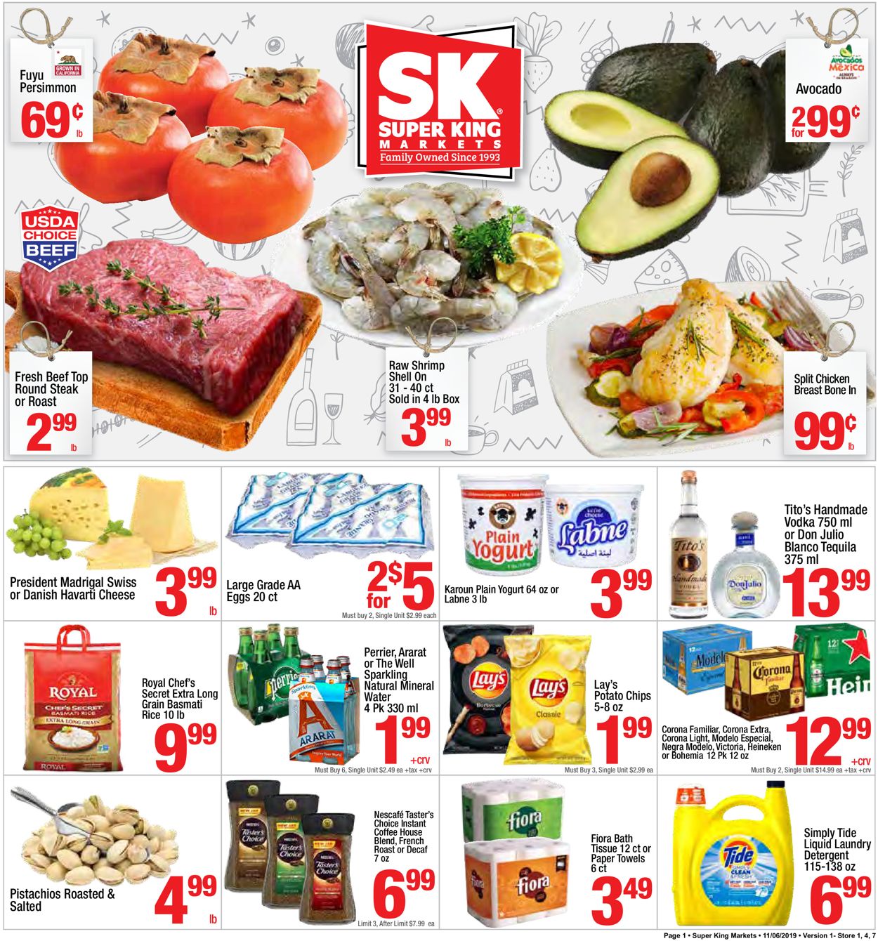 Super King Market Weekly Ad Circular - valid 11/06-11/12/2019