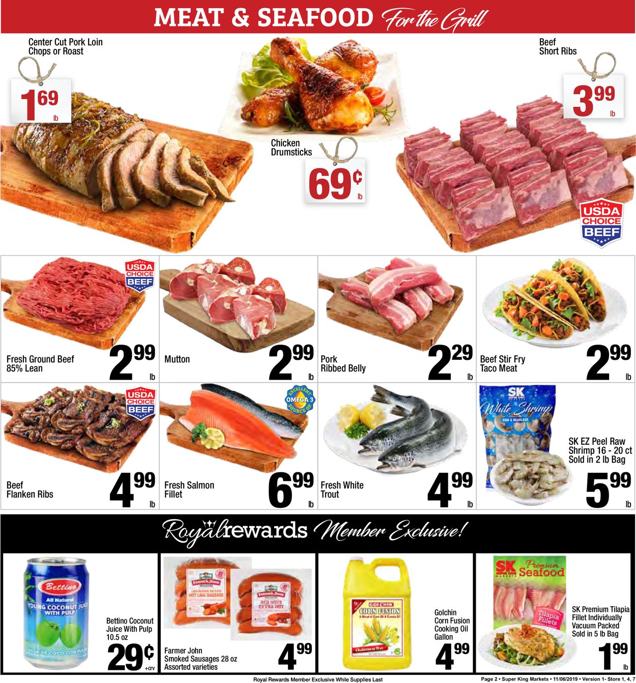 Super King Market Weekly Ad Circular - valid 11/06-11/12/2019 (Page 2)