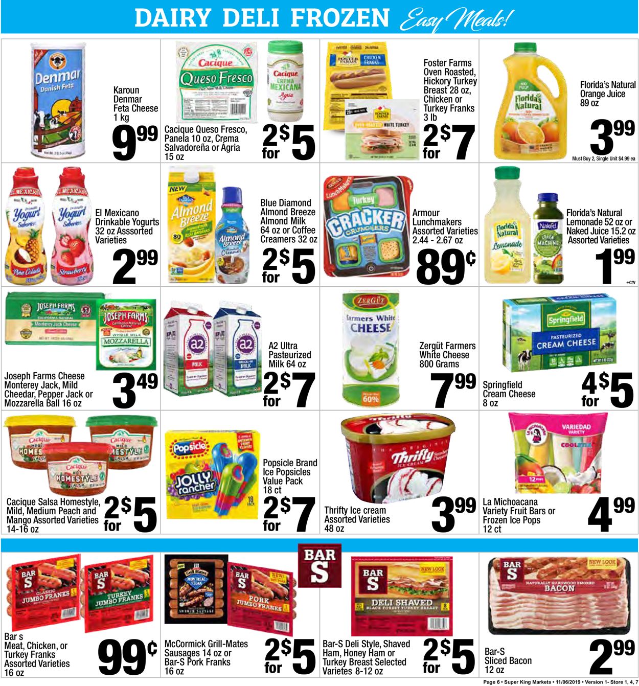 Super King Market Weekly Ad Circular - valid 11/06-11/12/2019 (Page 6)