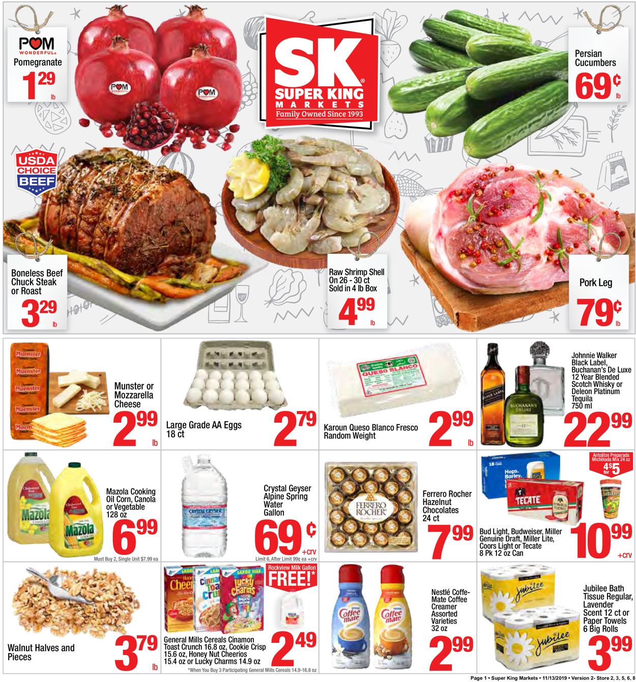 Super King Market Weekly Ad Circular - valid 11/13-11/19/2019