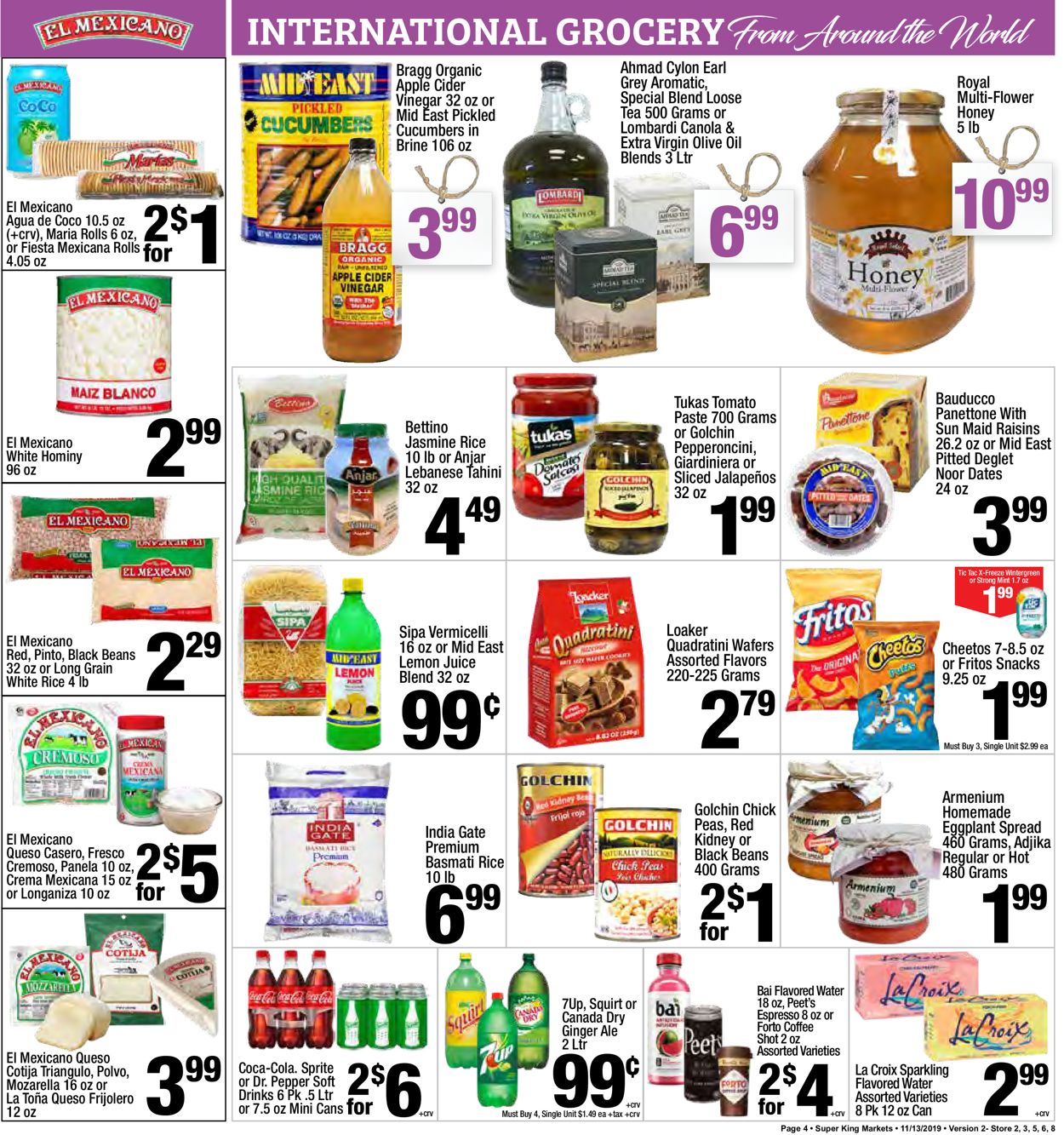 Super King Market Weekly Ad Circular - valid 11/13-11/19/2019 (Page 4)