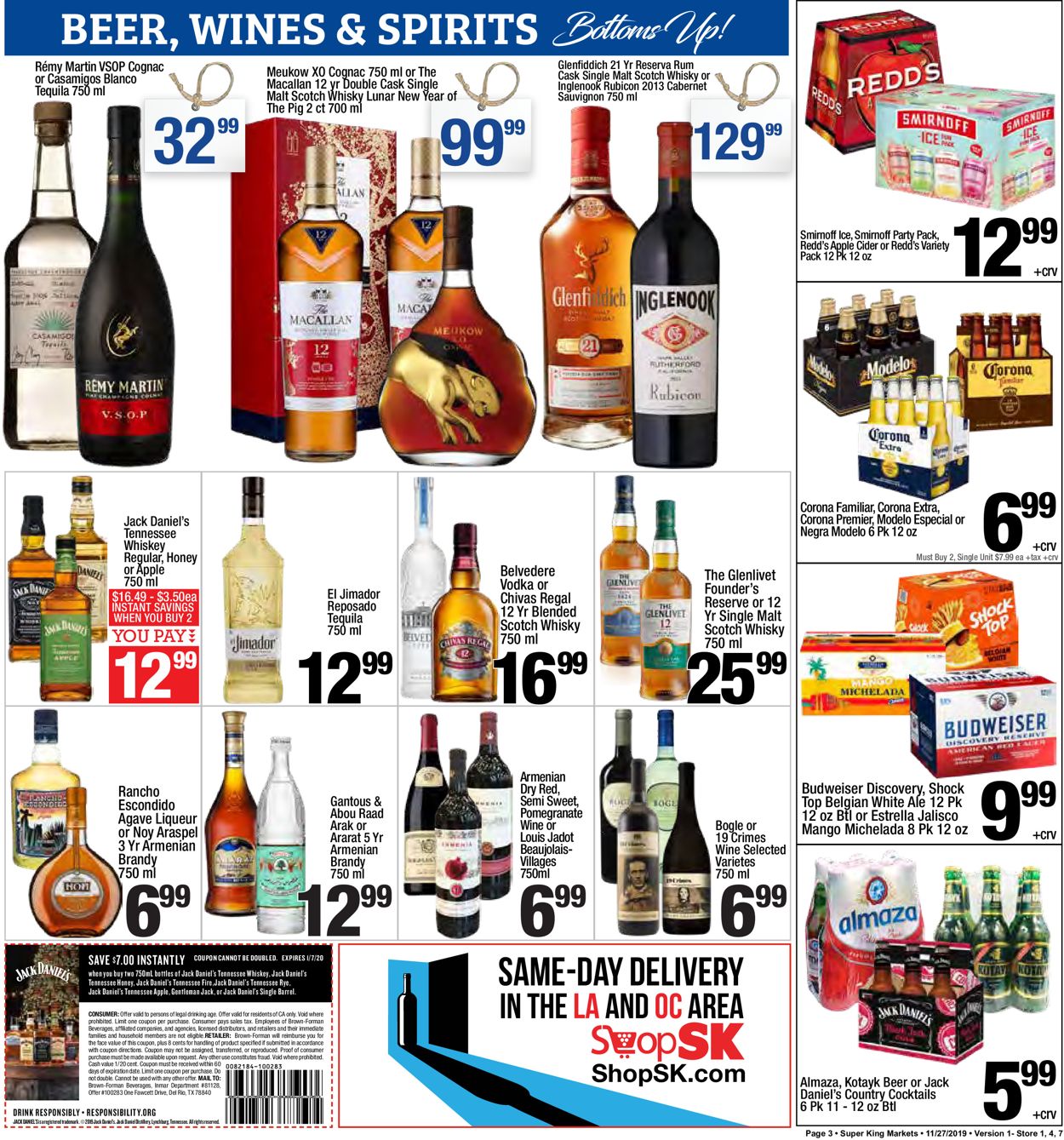 Super King Market Weekly Ad Circular - valid 11/27-12/03/2019 (Page 3)