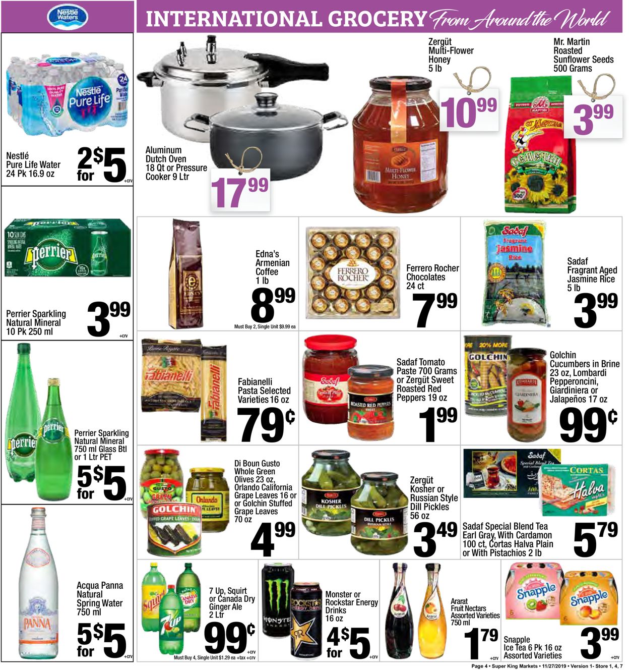 Super King Market Weekly Ad Circular - valid 11/27-12/03/2019 (Page 4)