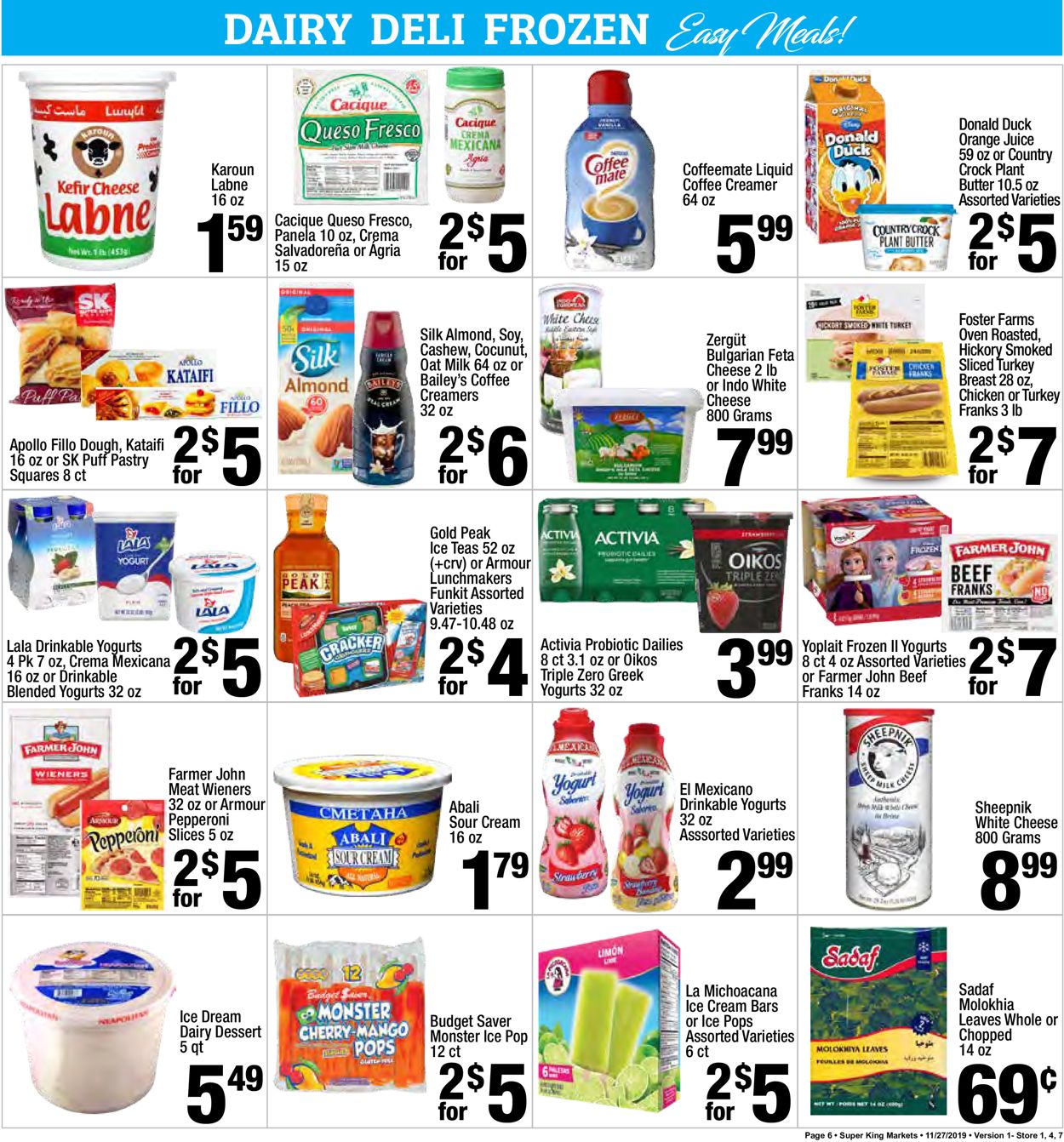 Super King Market Weekly Ad Circular - valid 11/27-12/03/2019 (Page 6)