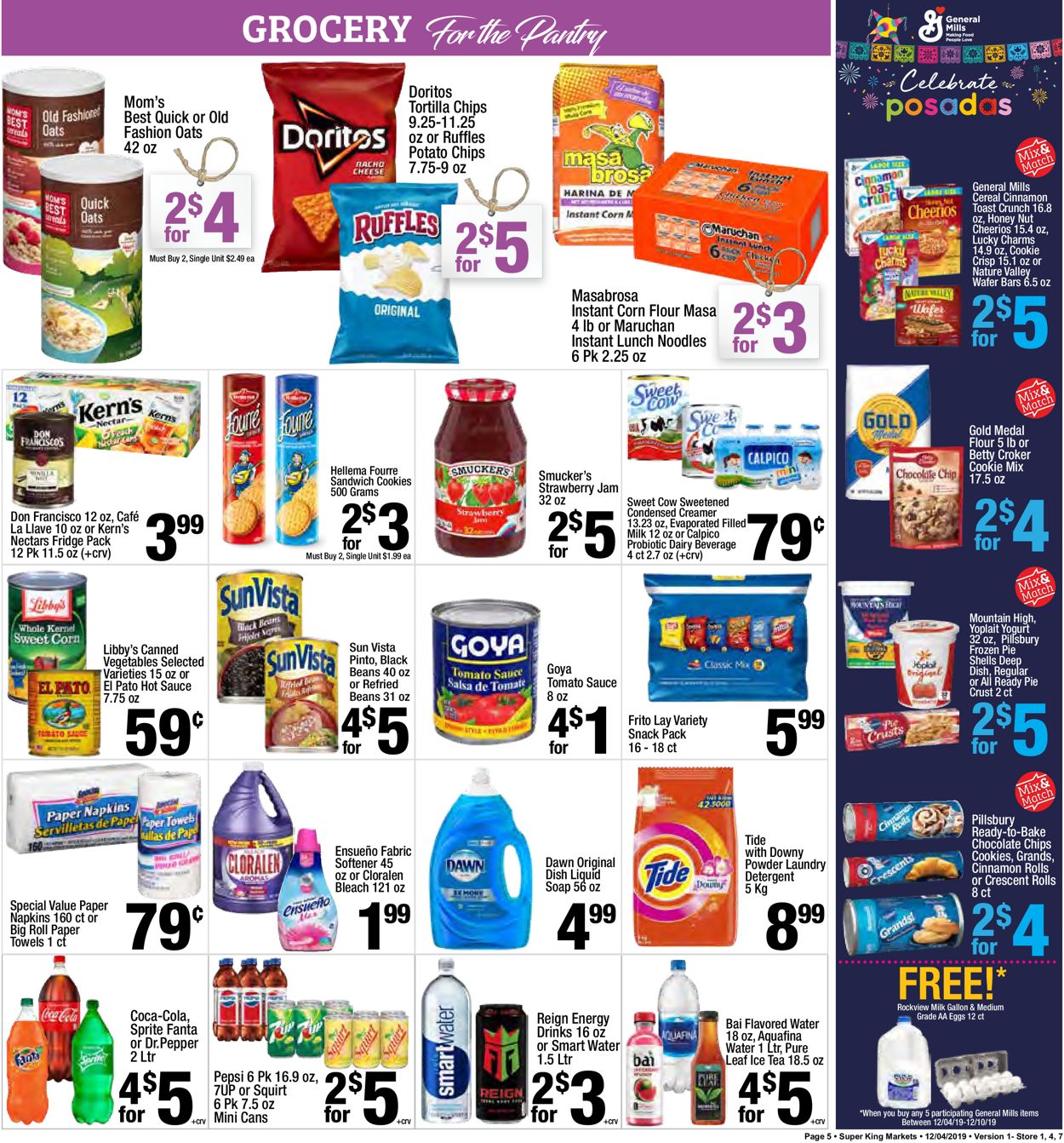 Super King Market Weekly Ad Circular - valid 12/04-12/10/2019 (Page 5)