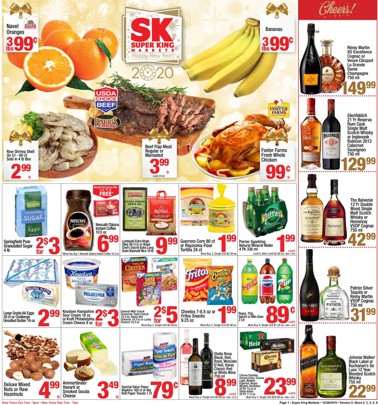 Super King Market Weekly Ad Circular - valid 12/26-01/01/2020