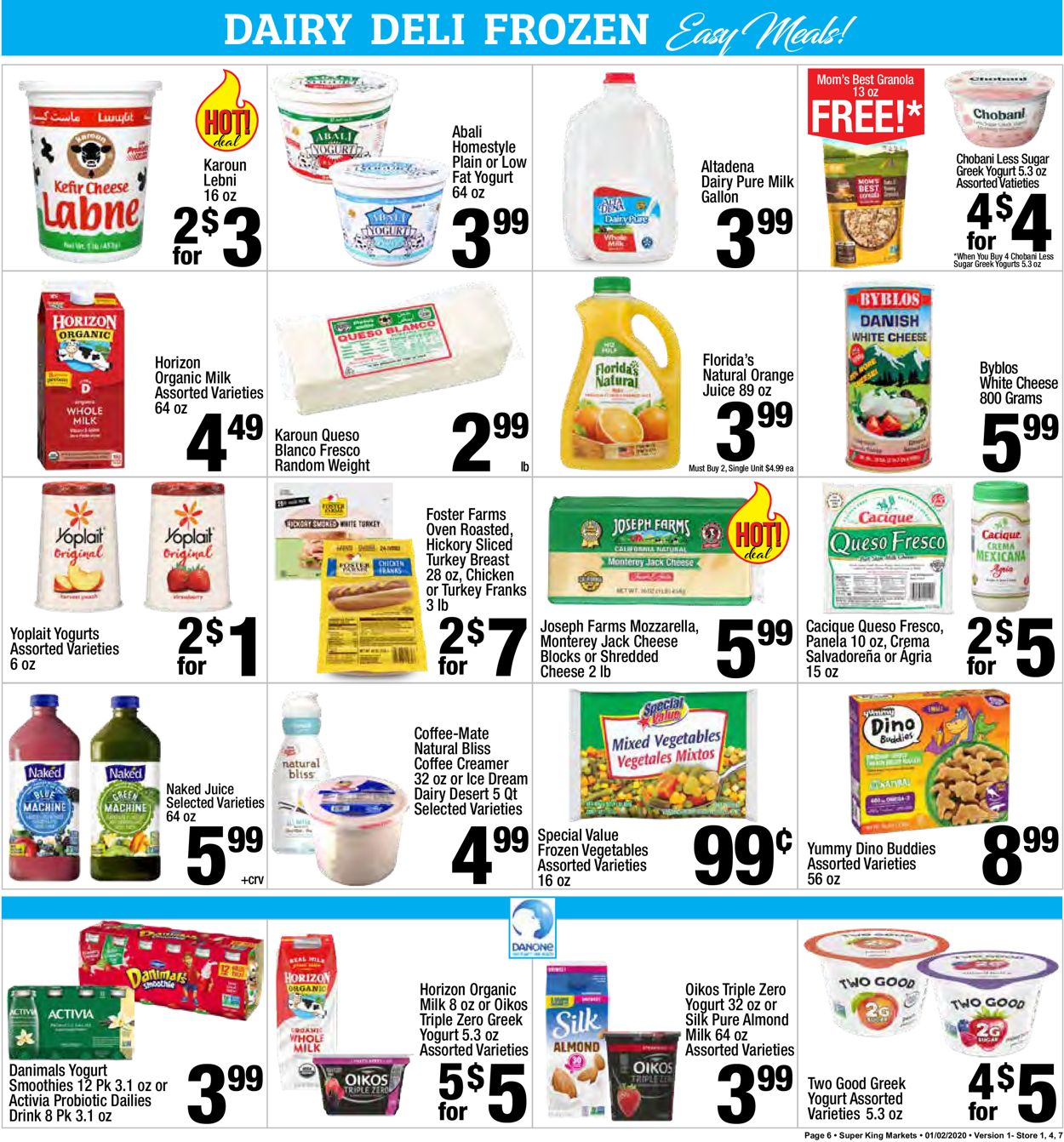 Super King Market Weekly Ad Circular - valid 01/02-01/02/2020 (Page 6)