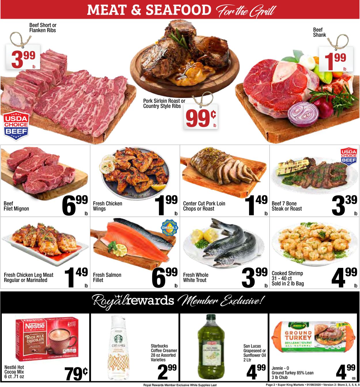 Super King Market Weekly Ad Circular - valid 01/08-01/14/2020 (Page 2)
