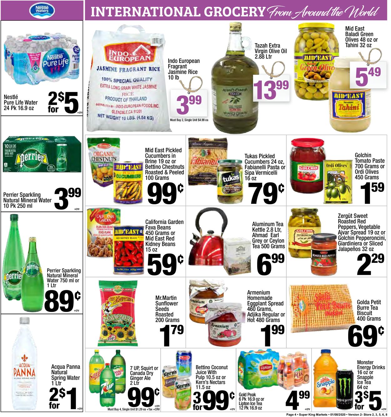 Super King Market Weekly Ad Circular - valid 01/08-01/14/2020 (Page 4)