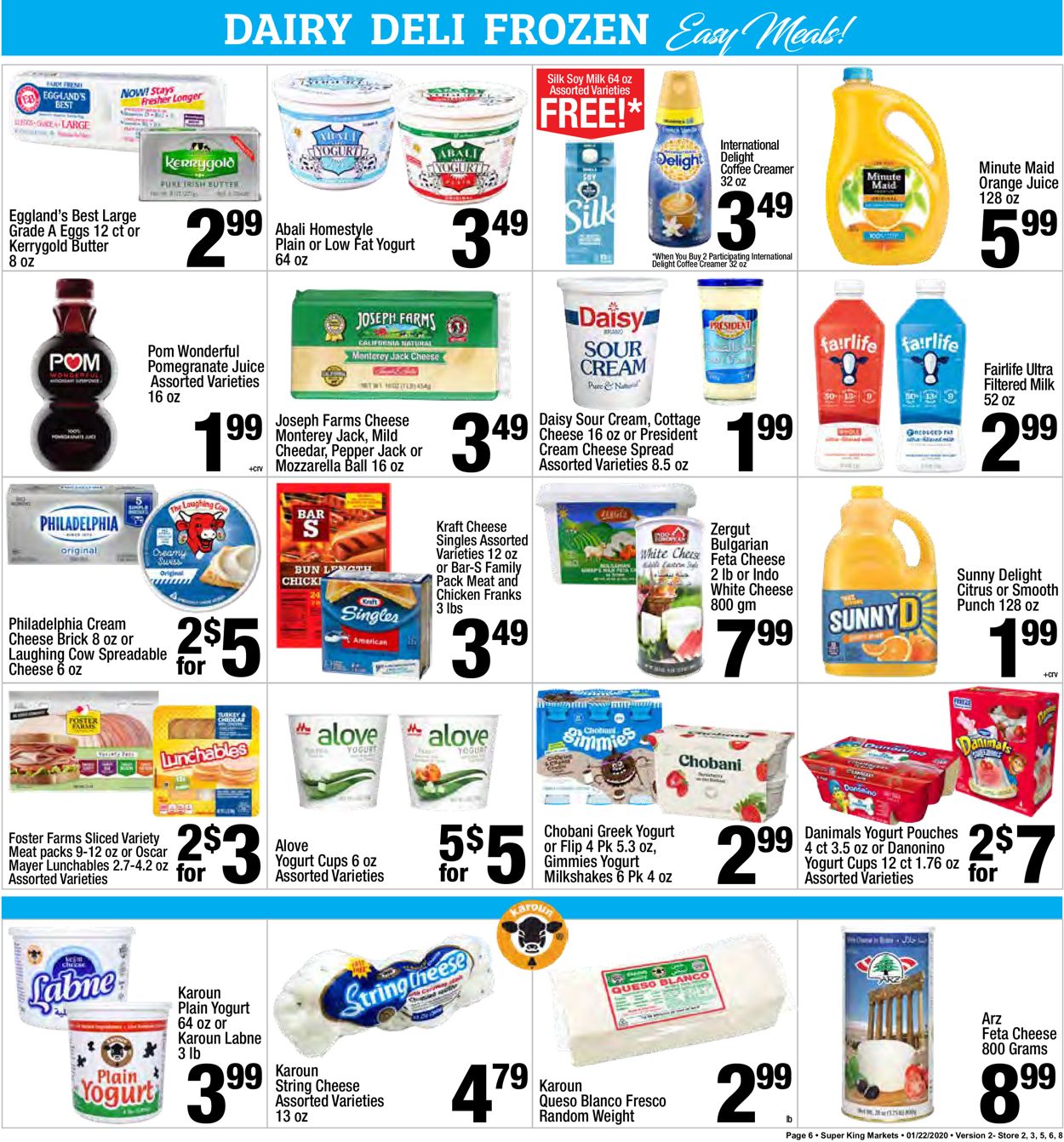 Super King Market Weekly Ad Circular - valid 01/22-01/28/2020 (Page 6)