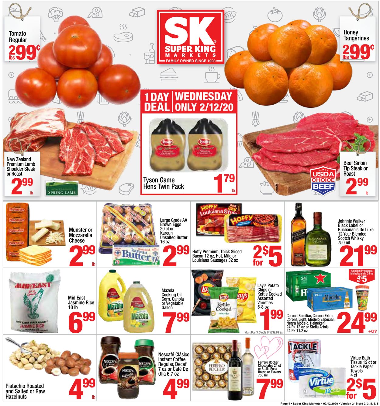 Super King Market Weekly Ad Circular - valid 02/12-02/18/2020