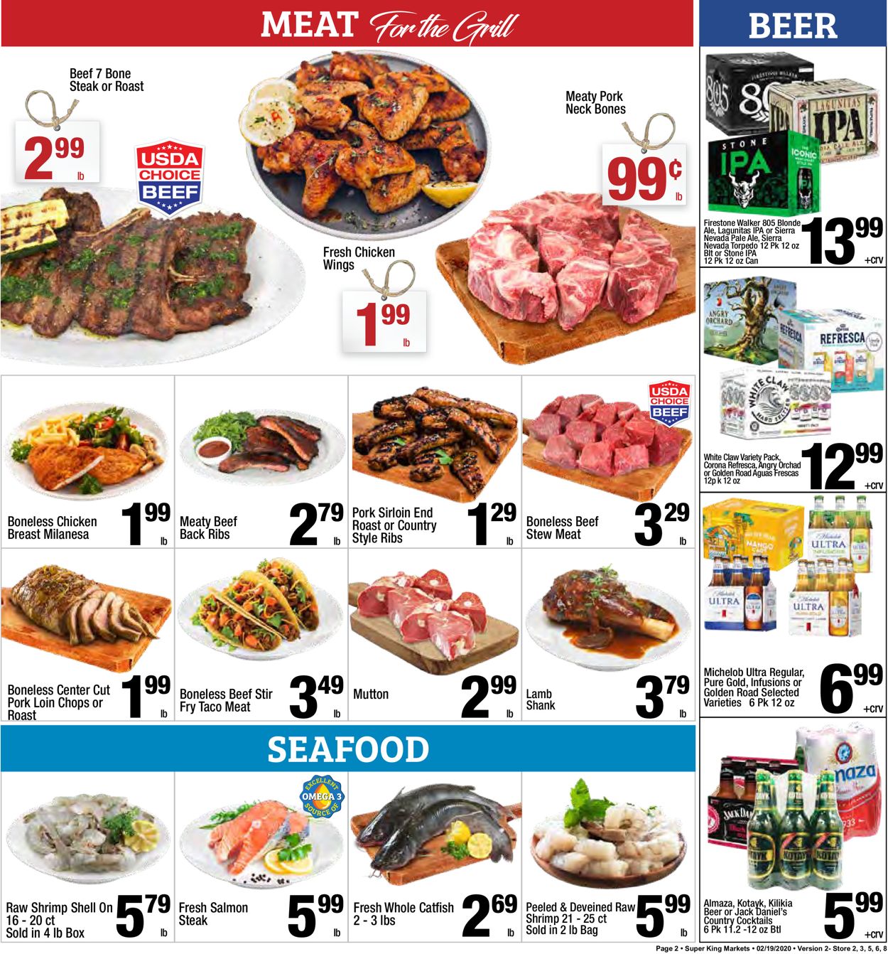 Super King Market Weekly Ad Circular - valid 02/19-02/25/2020 (Page 2)