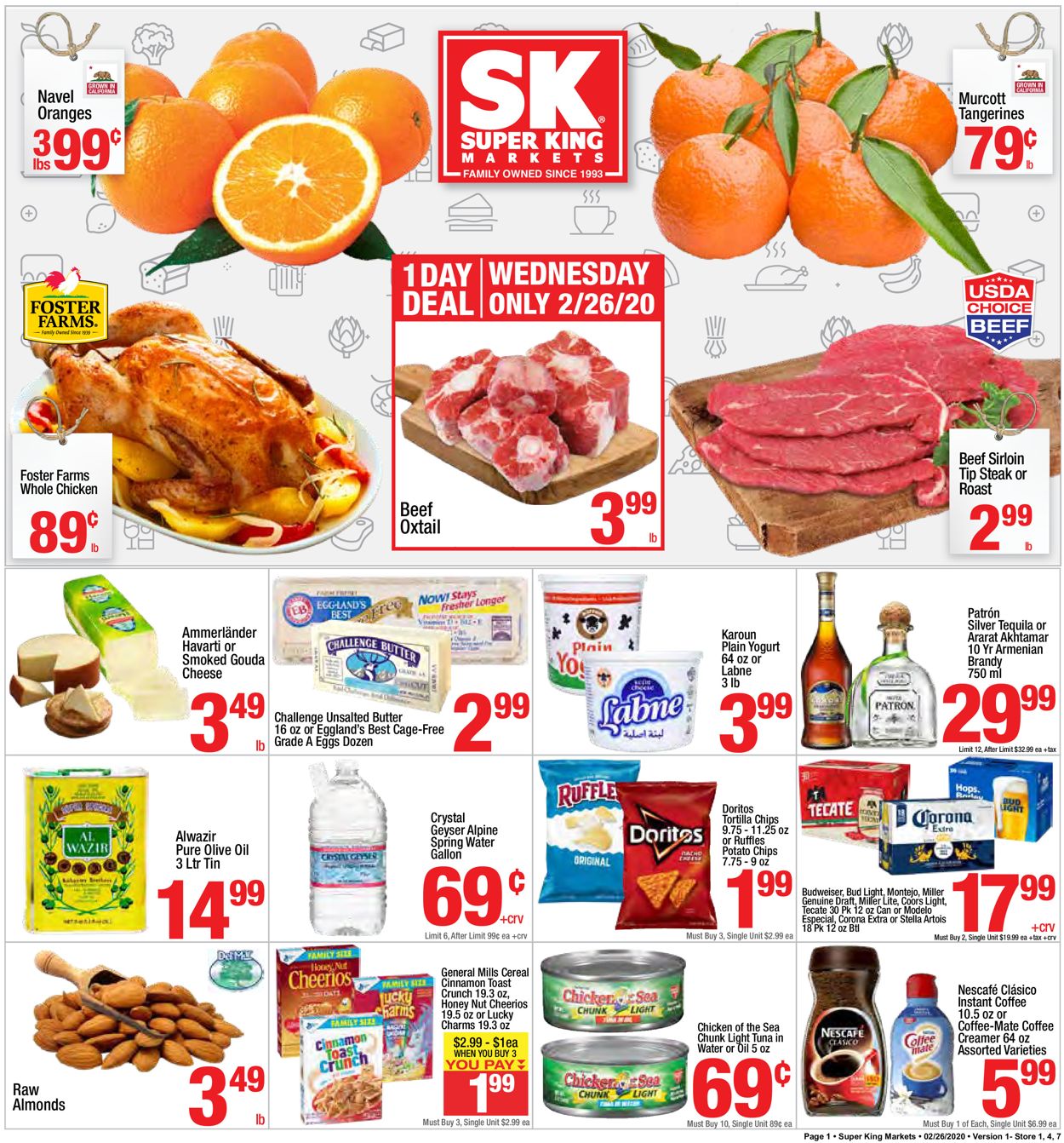 Super King Market Weekly Ad Circular - valid 02/26-03/03/2020