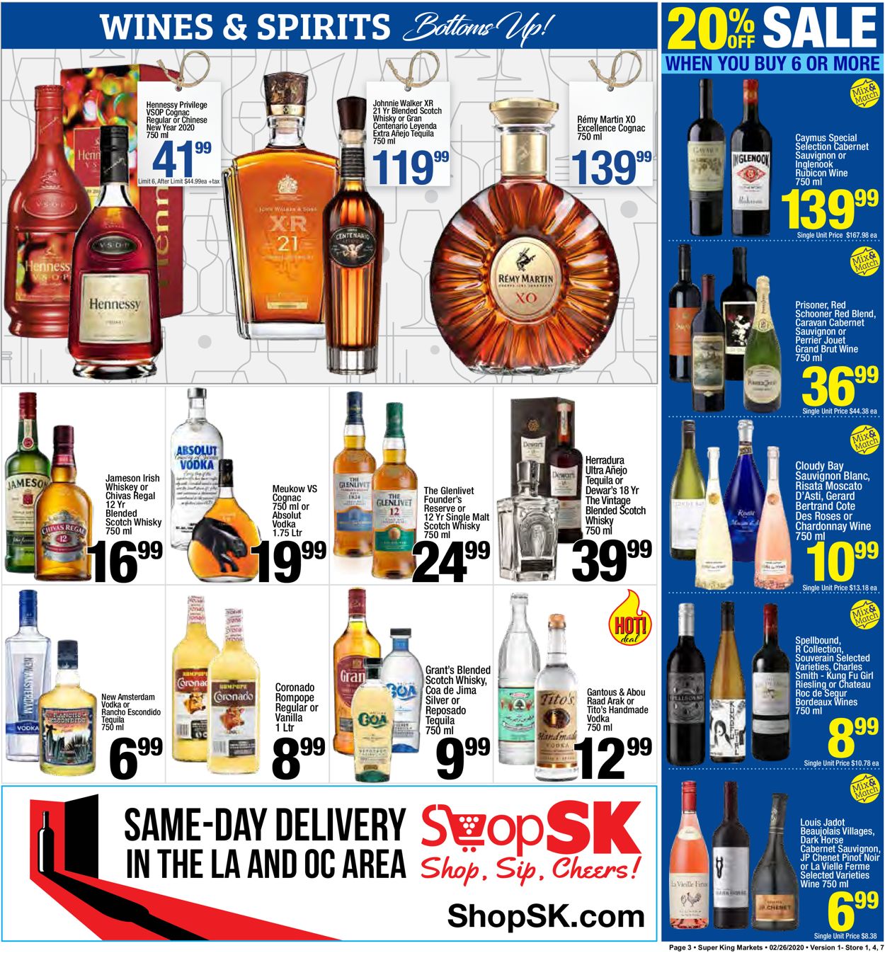 Super King Market Weekly Ad Circular - valid 02/26-03/03/2020 (Page 3)