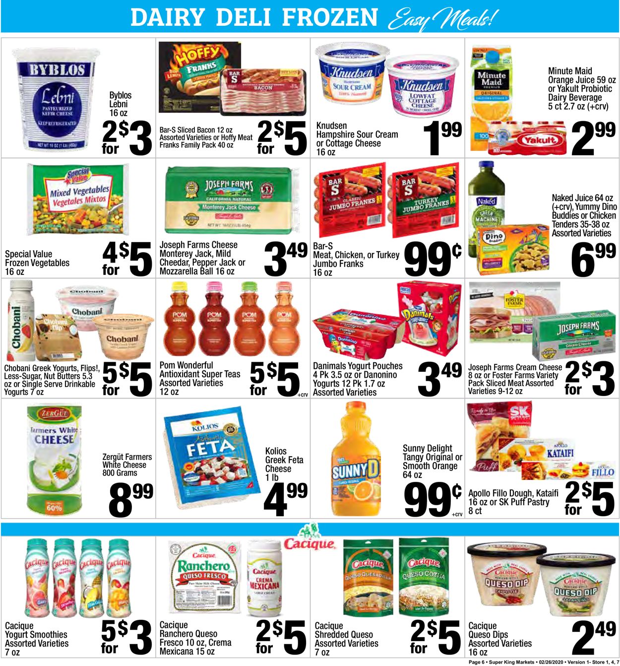 Super King Market Weekly Ad Circular - valid 02/26-03/03/2020 (Page 6)