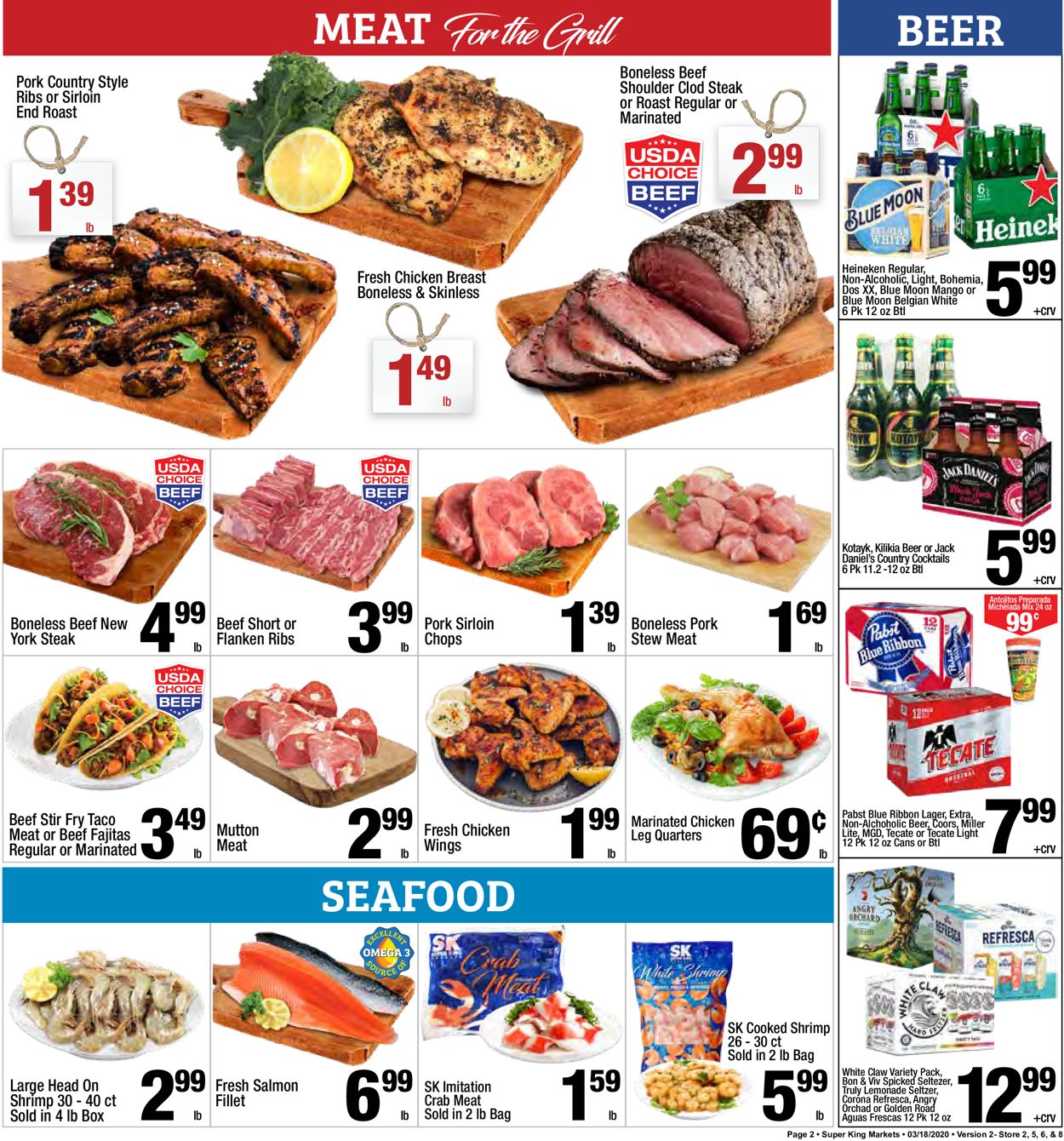 Super King Market Weekly Ad Circular - valid 03/18-03/24/2020 (Page 2)