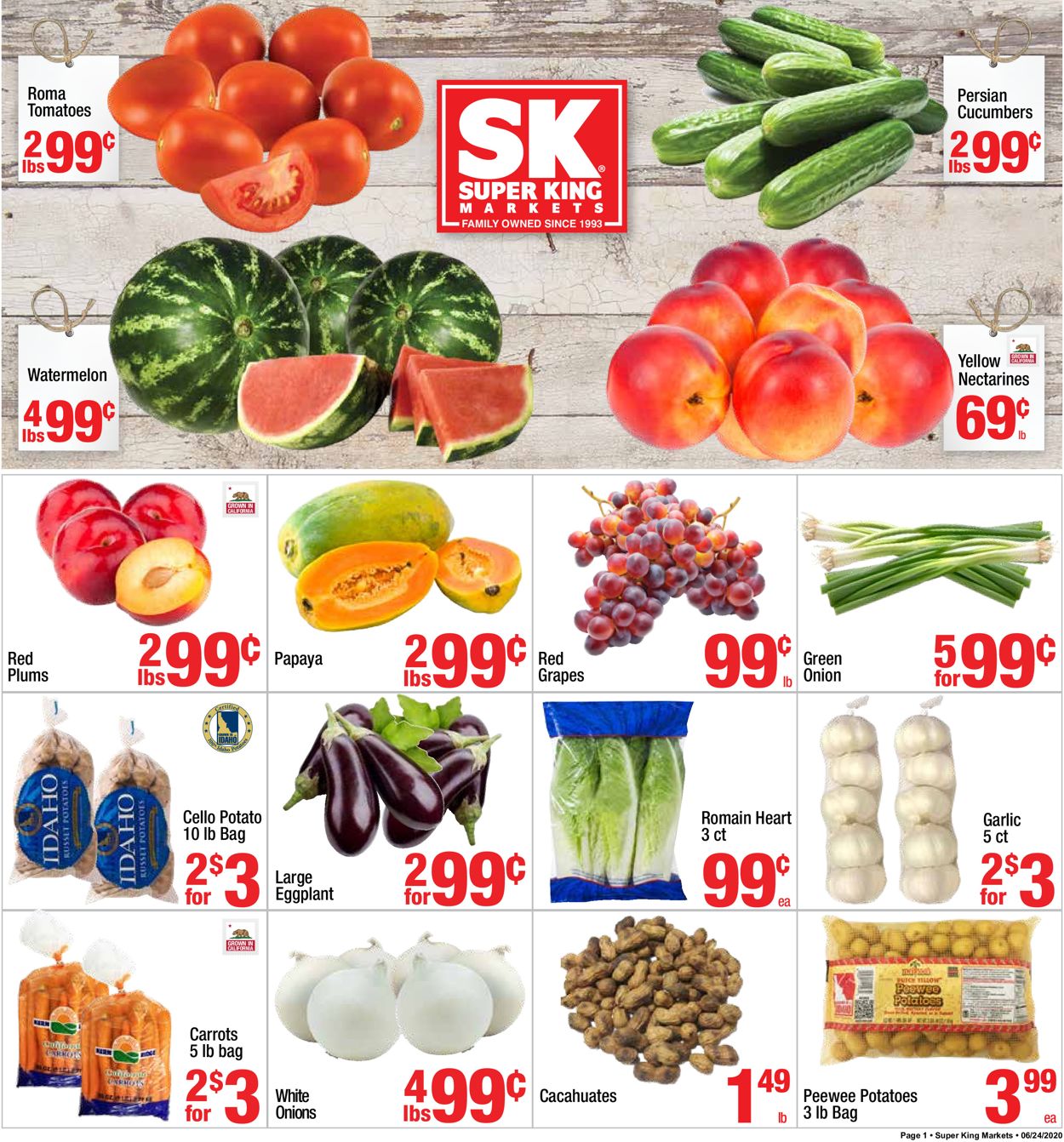 Super King Market Weekly Ad Circular - valid 06/24-06/30/2020
