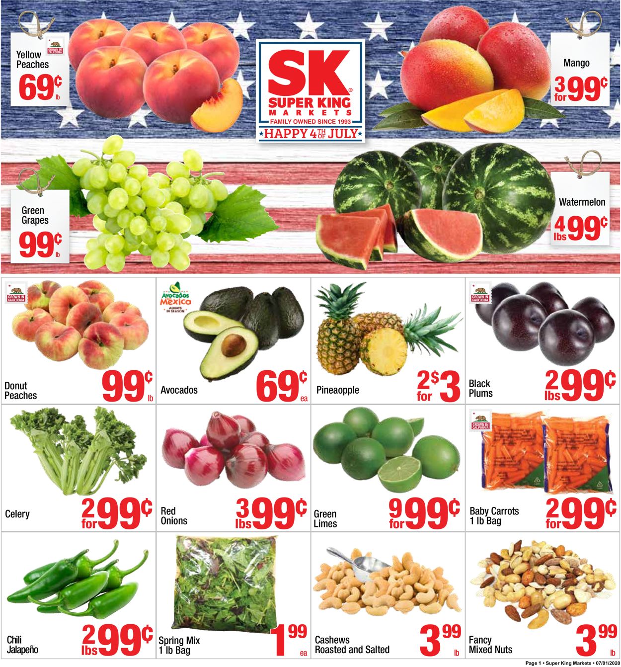 Super King Market Weekly Ad Circular - valid 07/01-07/07/2020