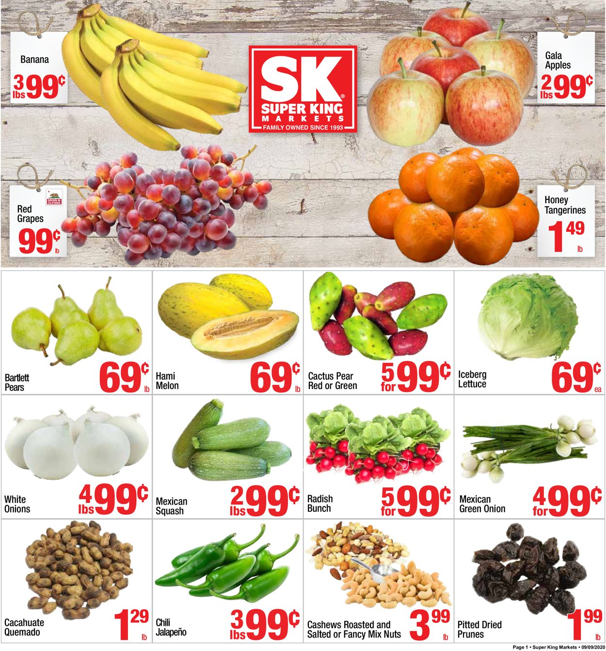 Super King Market Weekly Ad Circular - valid 09/09-09/15/2020