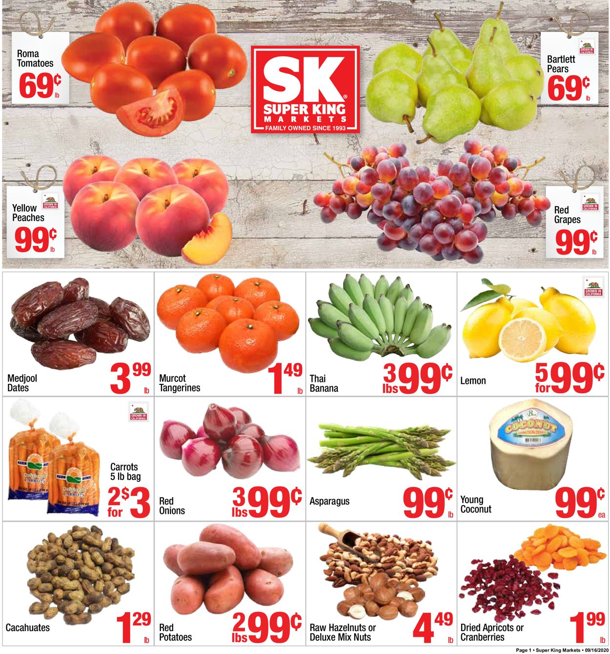 Super King Market Weekly Ad Circular - valid 09/16-09/22/2020
