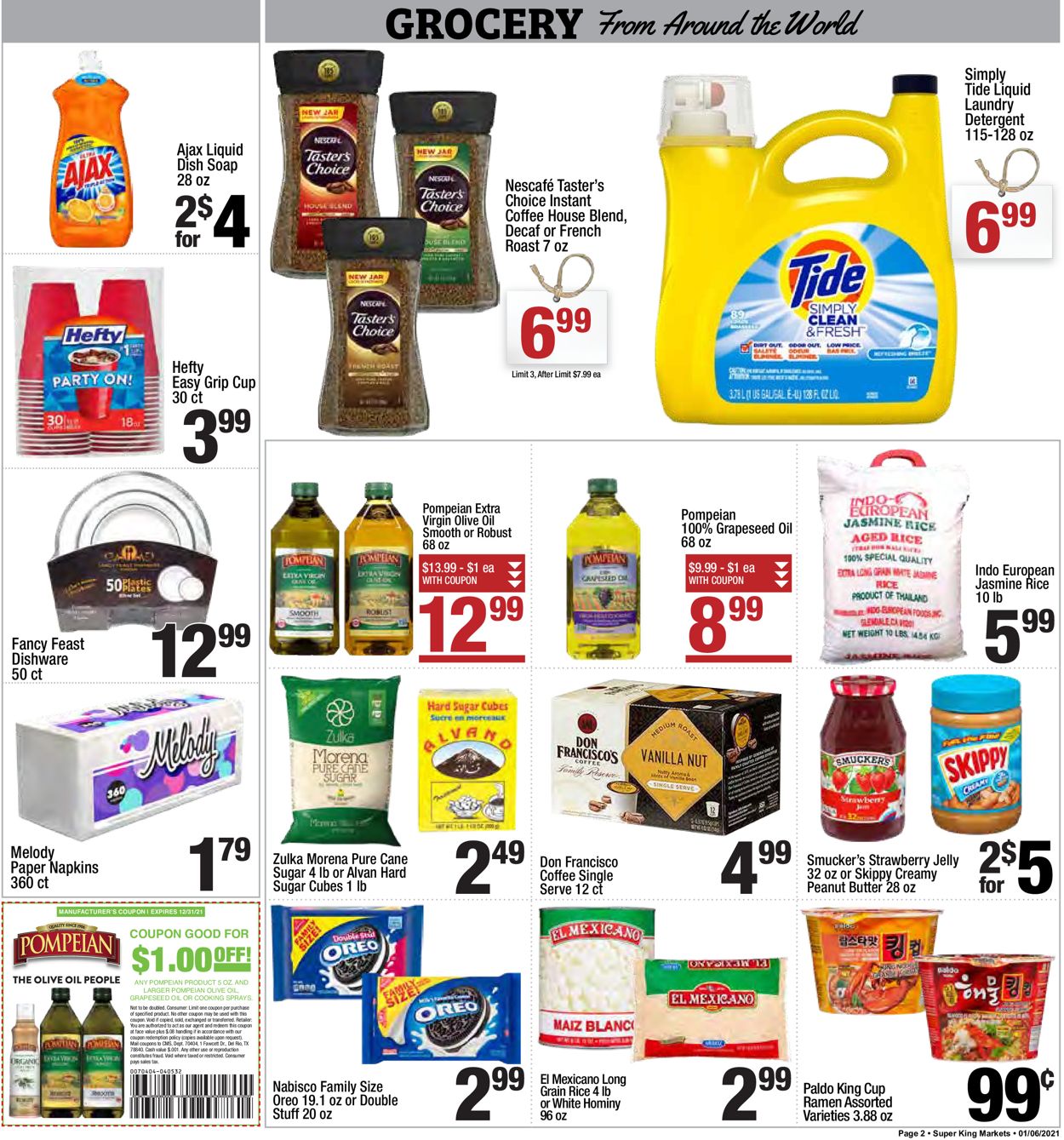 Super King Market Weekly Ad Circular - valid 01/06-01/12/2021 (Page 2)