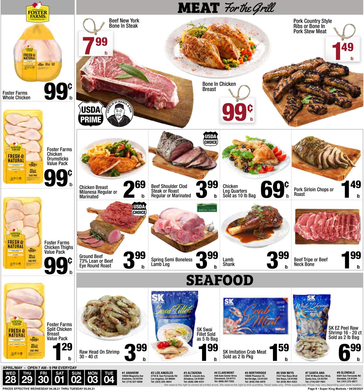 Super King Market Weekly Ad Circular - valid 04/28-05/04/2021 (Page 8)