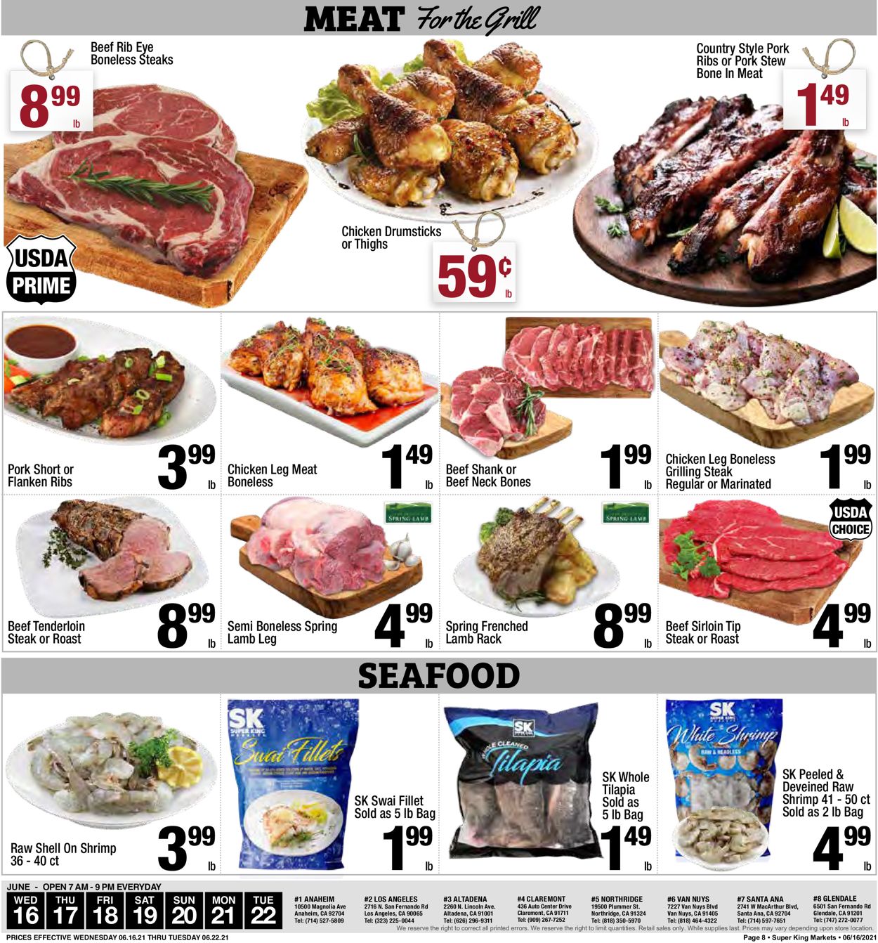 Super King Market Weekly Ad Circular - valid 06/16-06/22/2021 (Page 8)