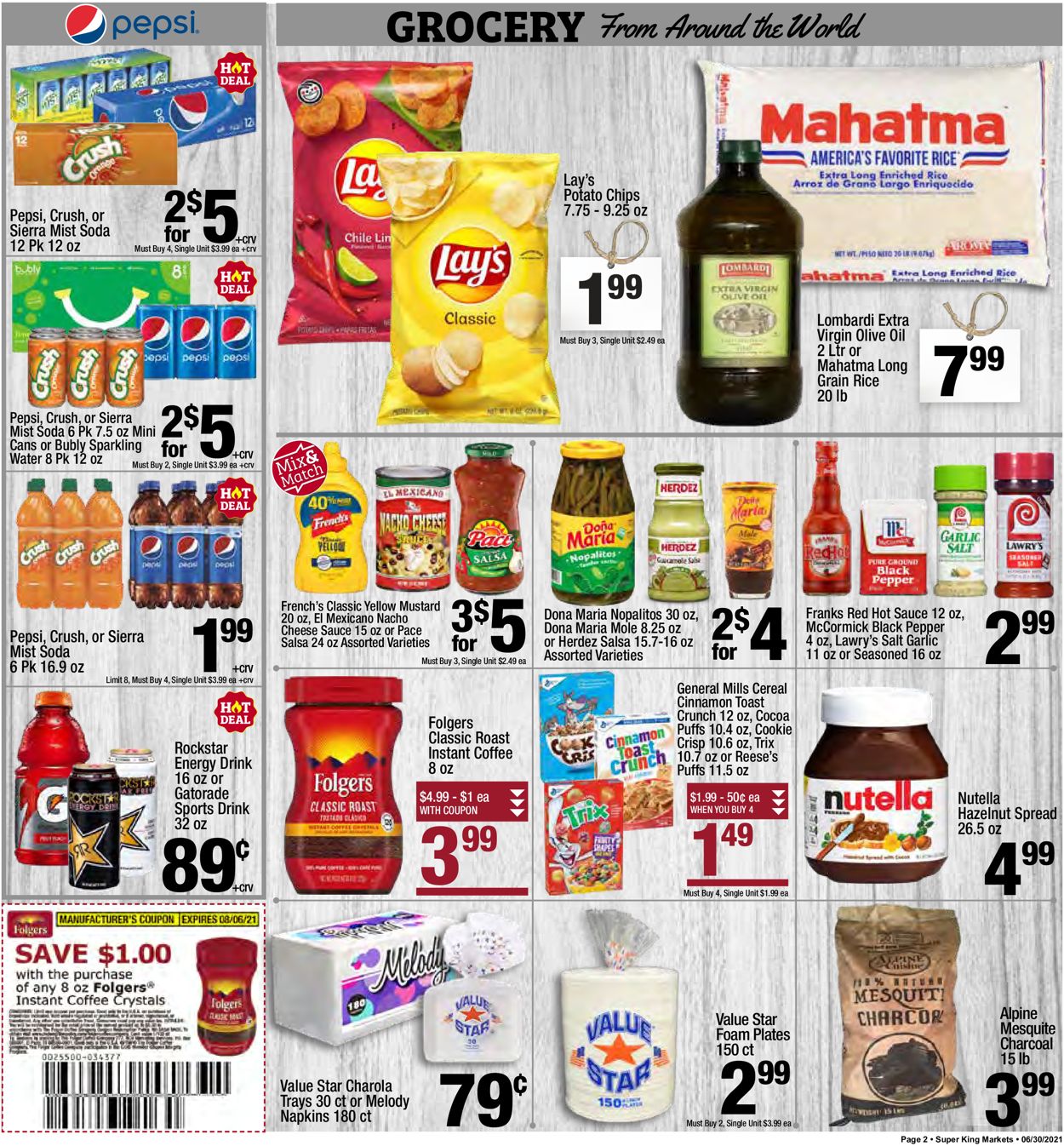 Super King Market Weekly Ad Circular - valid 06/30-07/06/2021 (Page 2)