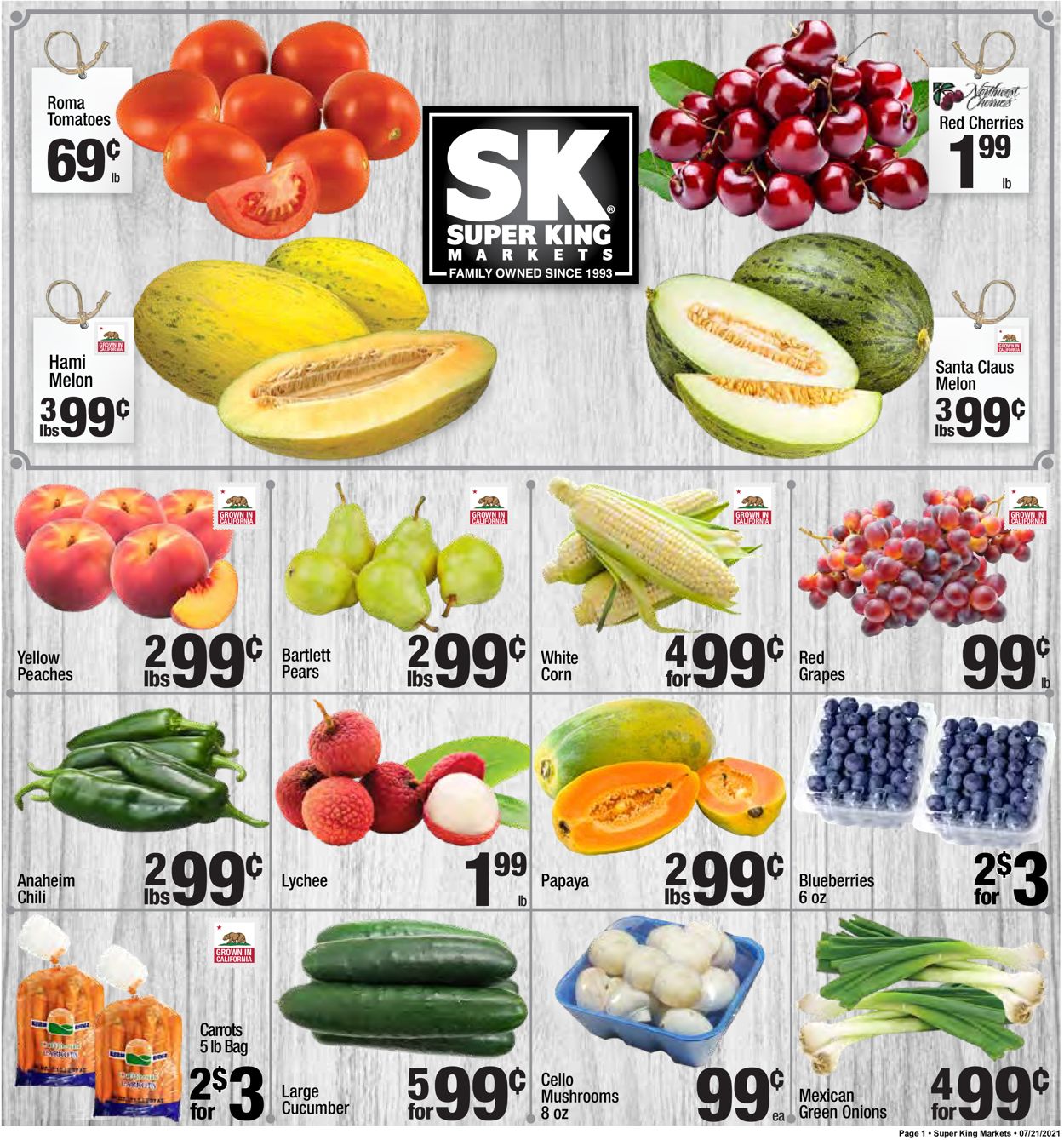 Super King Market Weekly Ad Circular - valid 07/21-07/27/2021