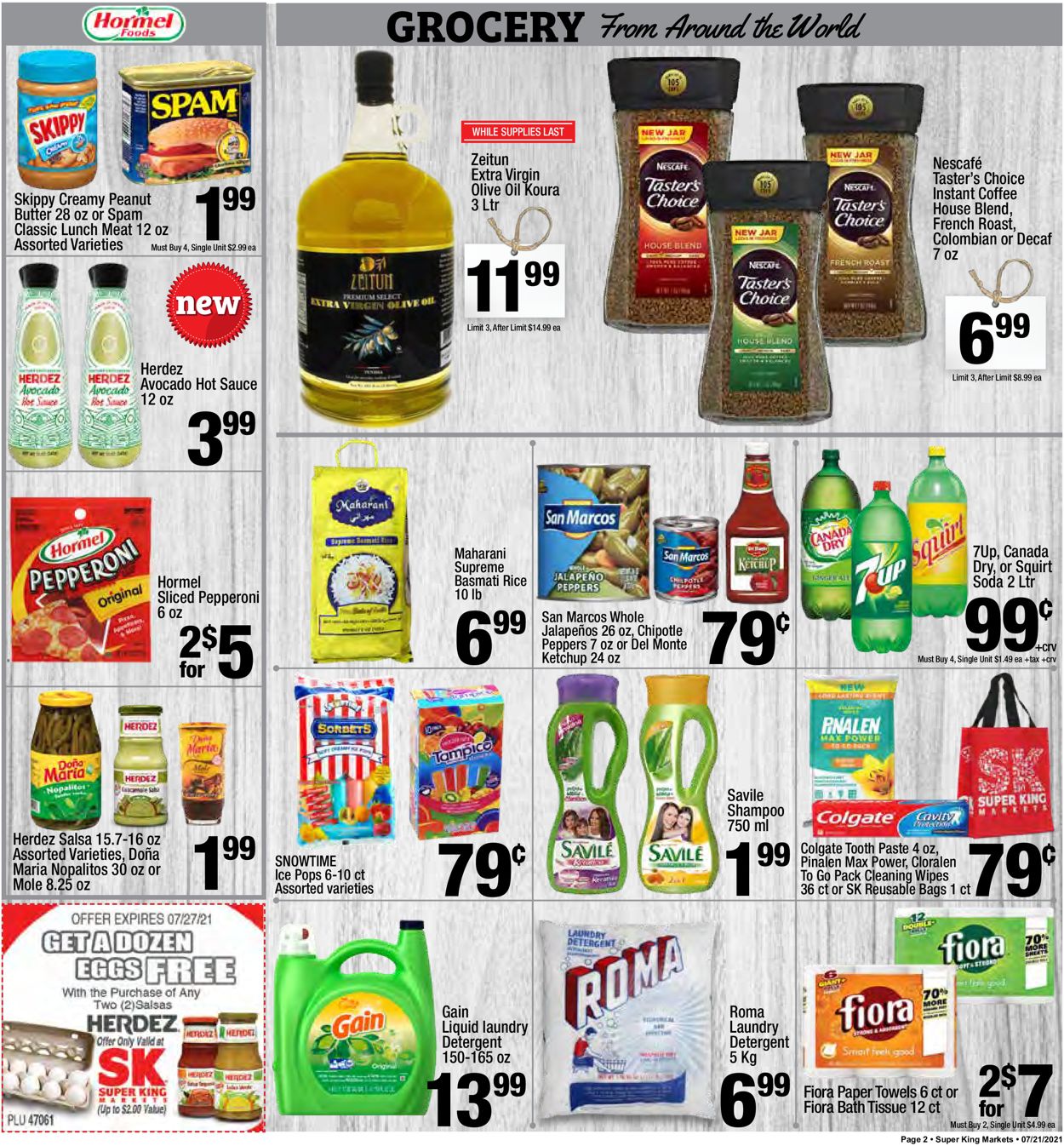Super King Market Weekly Ad Circular - valid 07/21-07/27/2021 (Page 2)