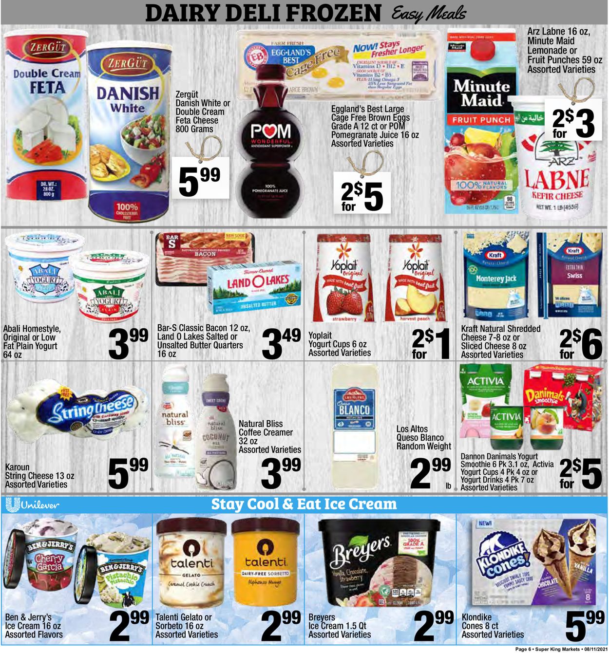 Super King Market Weekly Ad Circular - valid 08/11-08/17/2021 (Page 6)