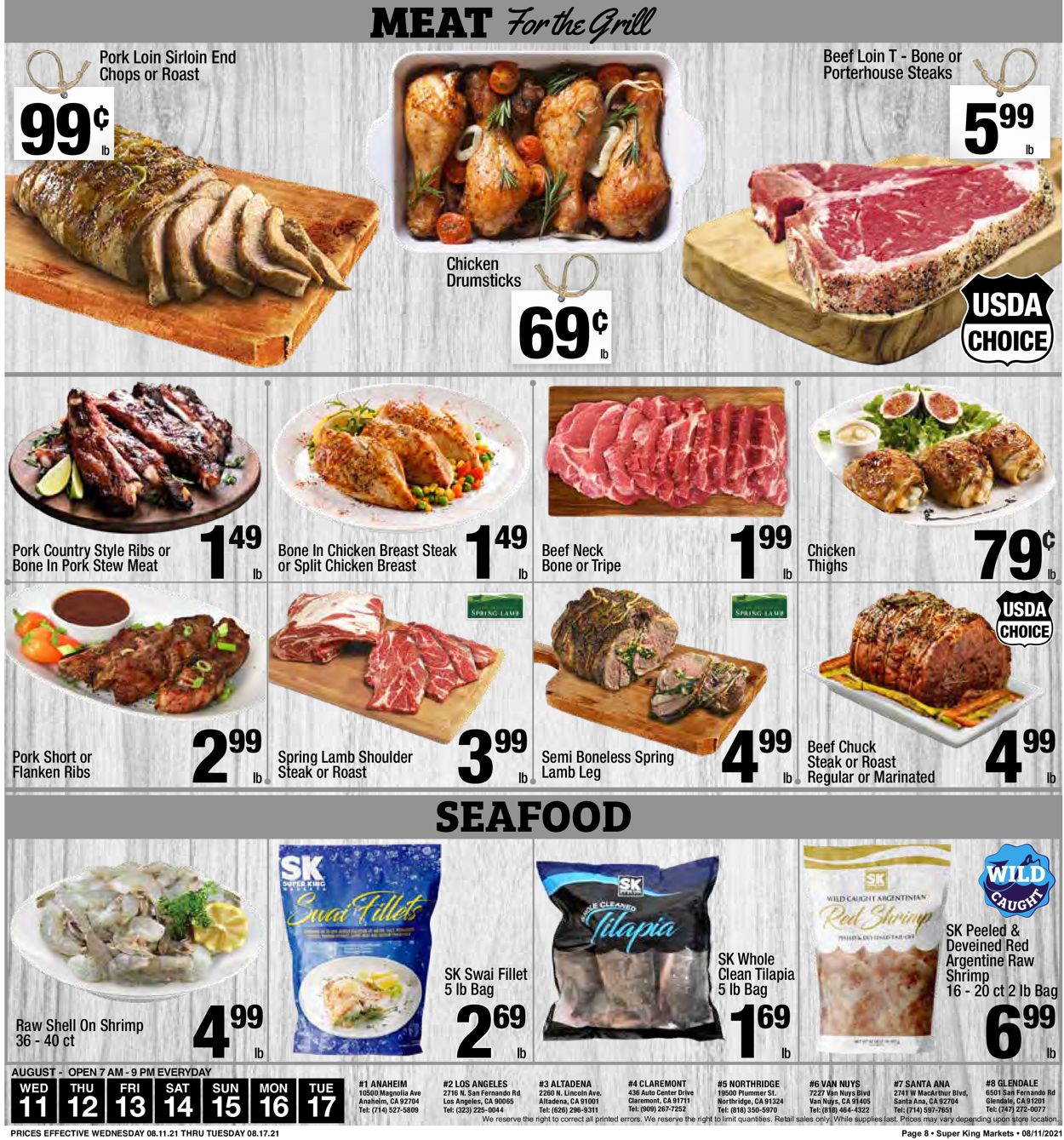 Super King Market Weekly Ad Circular - valid 08/11-08/17/2021 (Page 8)