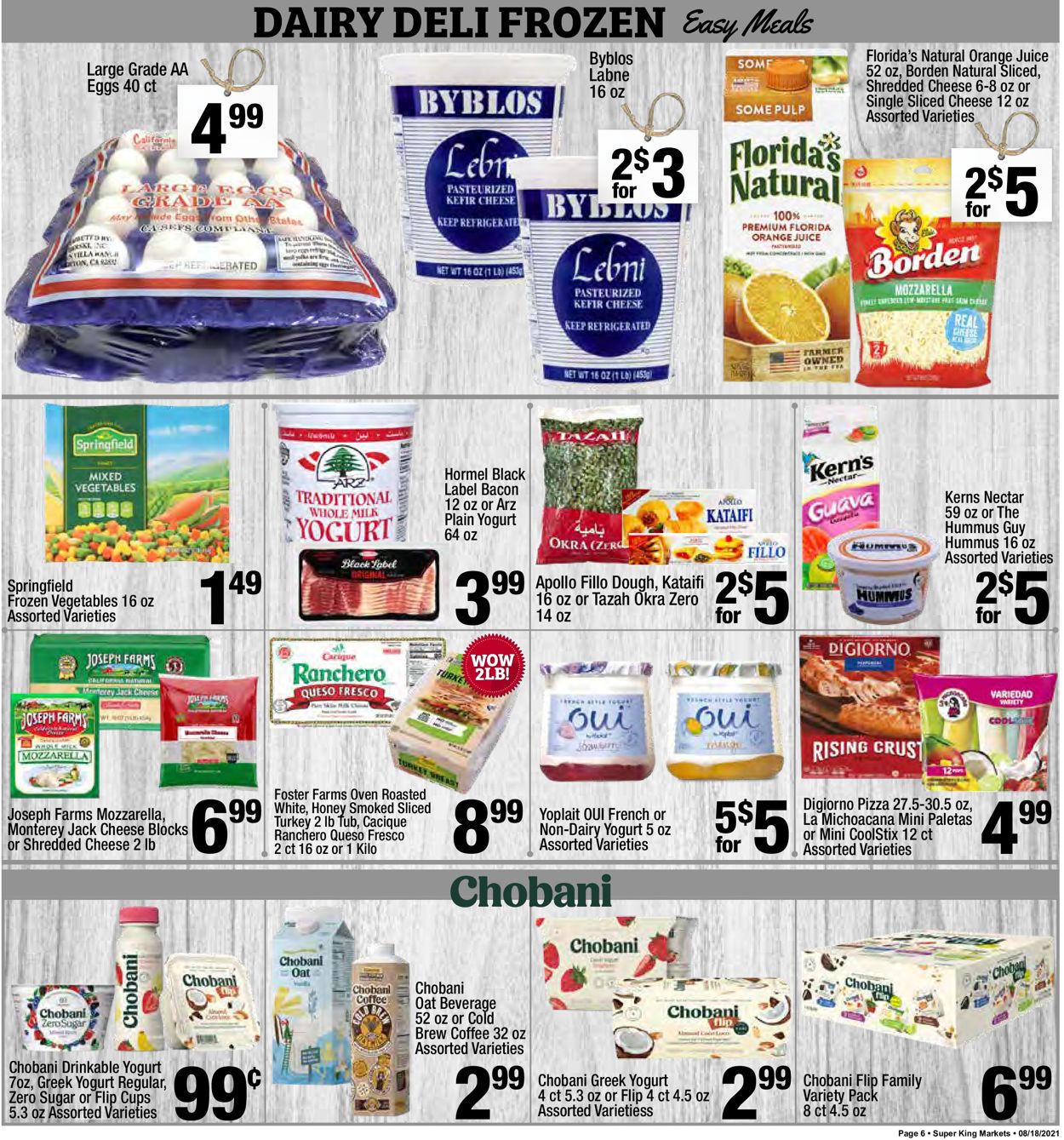 Super King Market Weekly Ad Circular - valid 08/18-08/24/2021 (Page 6)