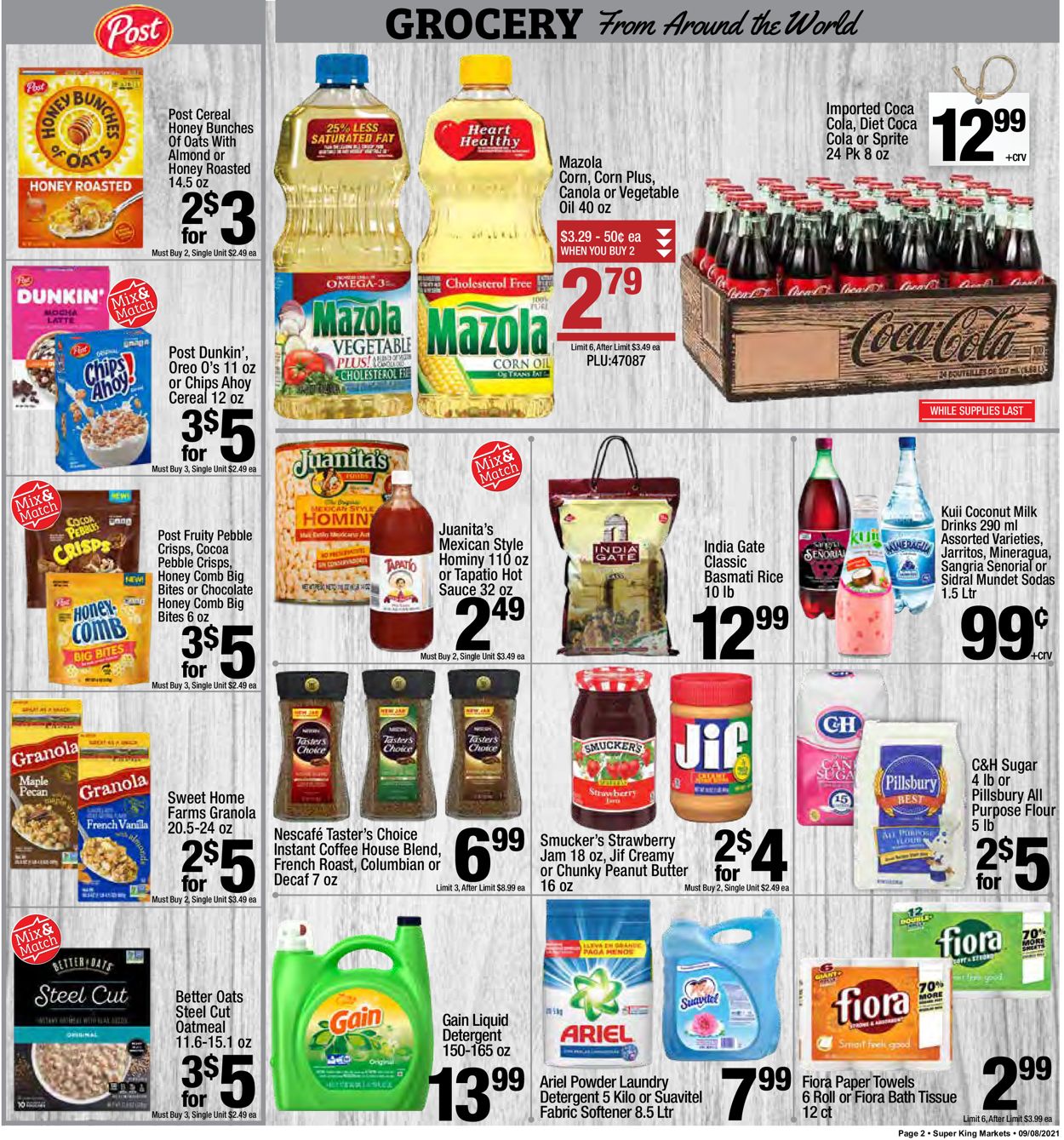 Super King Market Weekly Ad Circular - valid 09/08-09/14/2021 (Page 2)