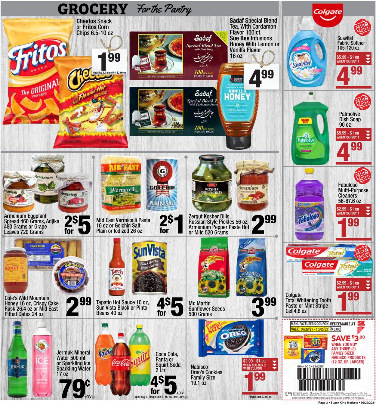 Super King Market Weekly Ad Circular - valid 09/29-10/05/2021 (Page 3)