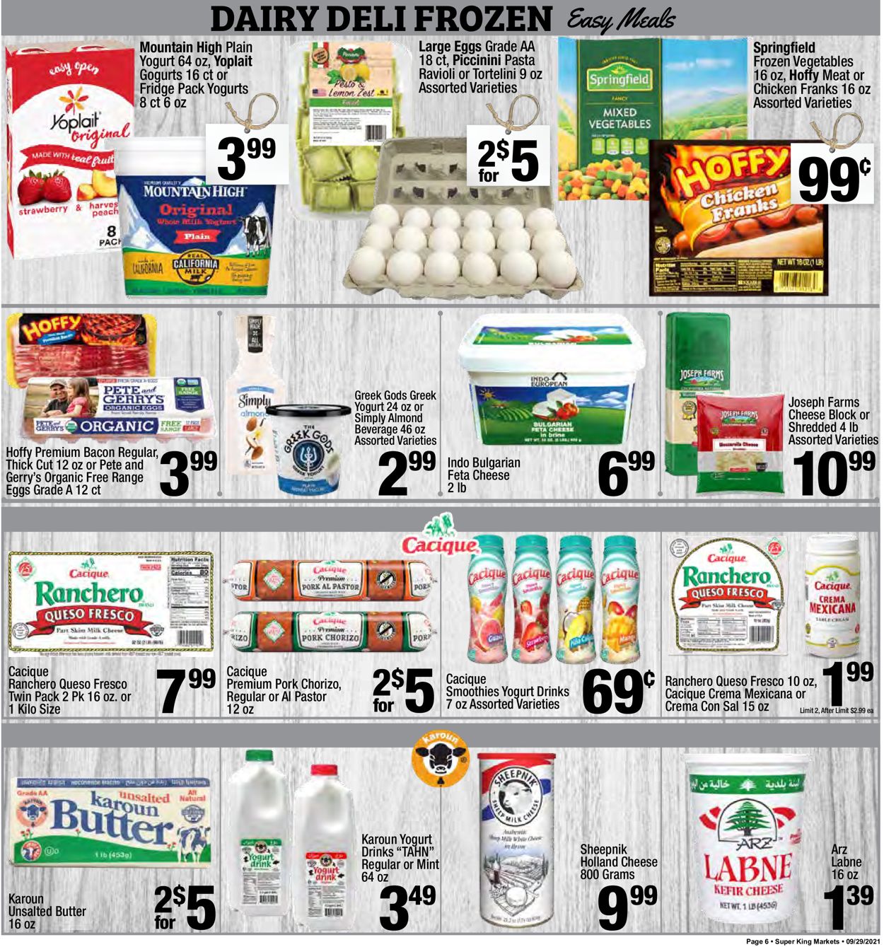 Super King Market Weekly Ad Circular - valid 09/29-10/05/2021 (Page 6)