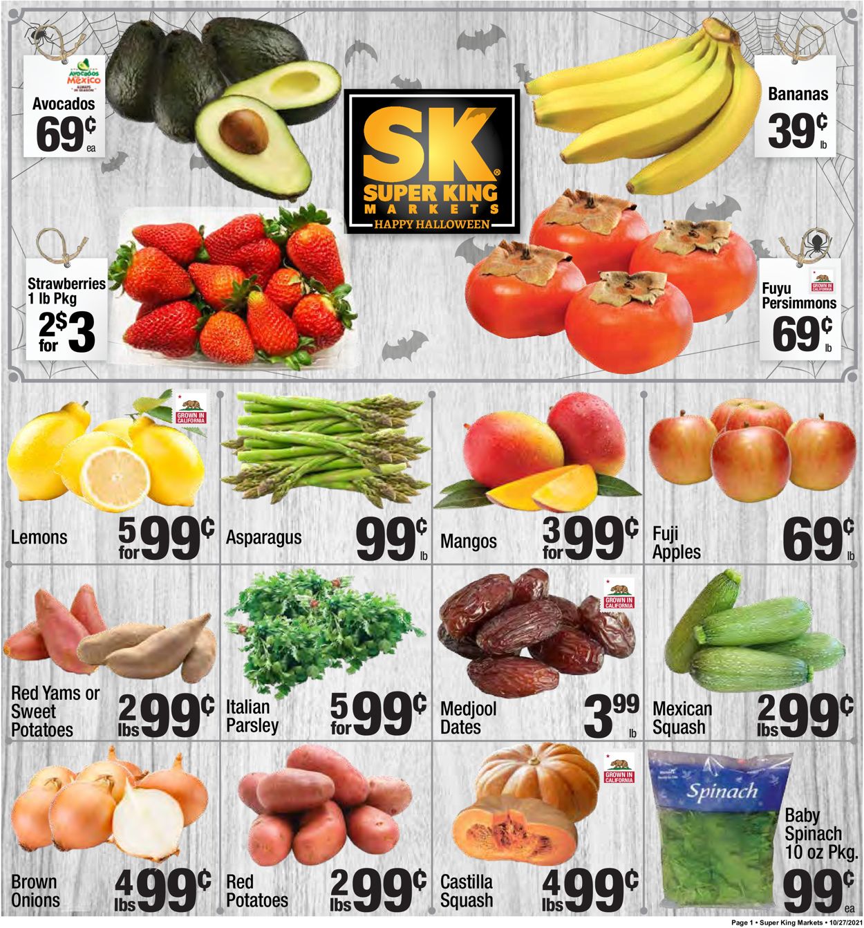 Super King Market DIA DE LOS MUERTOS Weekly Ad Circular - valid 10/27-11/02/2021