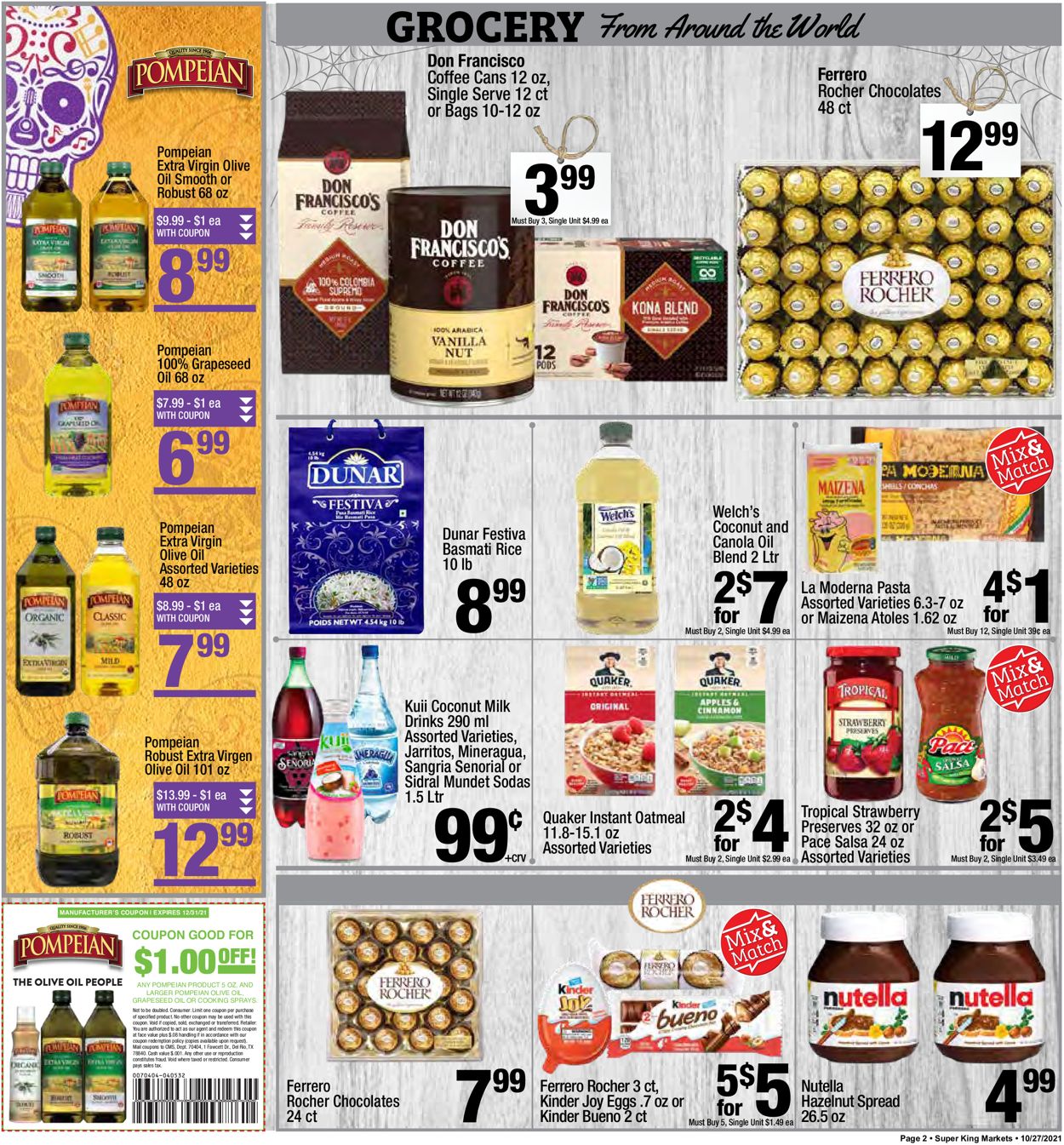 Super King Market DIA DE LOS MUERTOS Weekly Ad Circular - valid 10/27-11/02/2021 (Page 2)