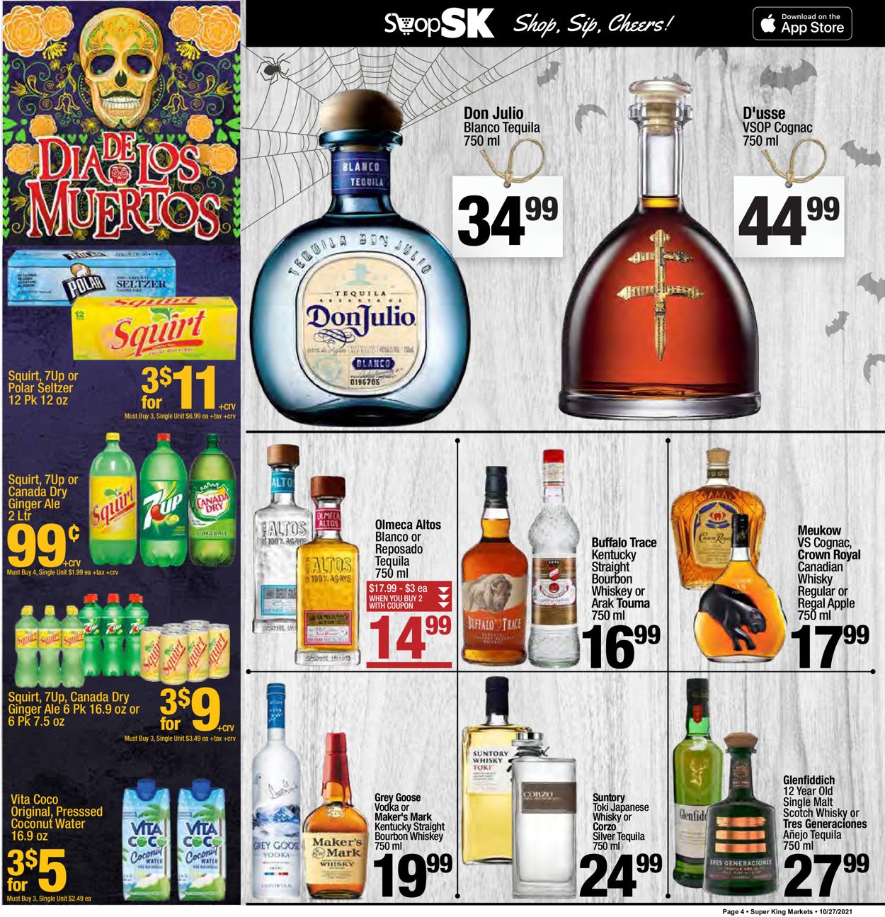 Super King Market DIA DE LOS MUERTOS Weekly Ad Circular - valid 10/27-11/02/2021 (Page 4)