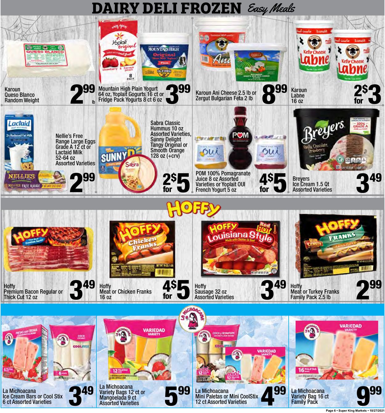 Super King Market DIA DE LOS MUERTOS Weekly Ad Circular - valid 10/27-11/02/2021 (Page 6)