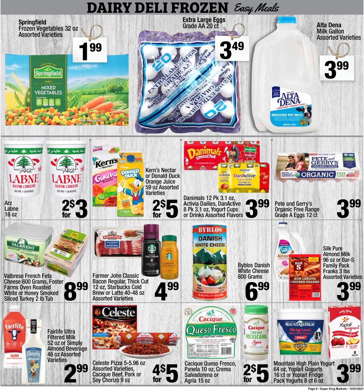 Super King Market Weekly Ad Circular - valid 12/01-12/07/2021 (Page 6)