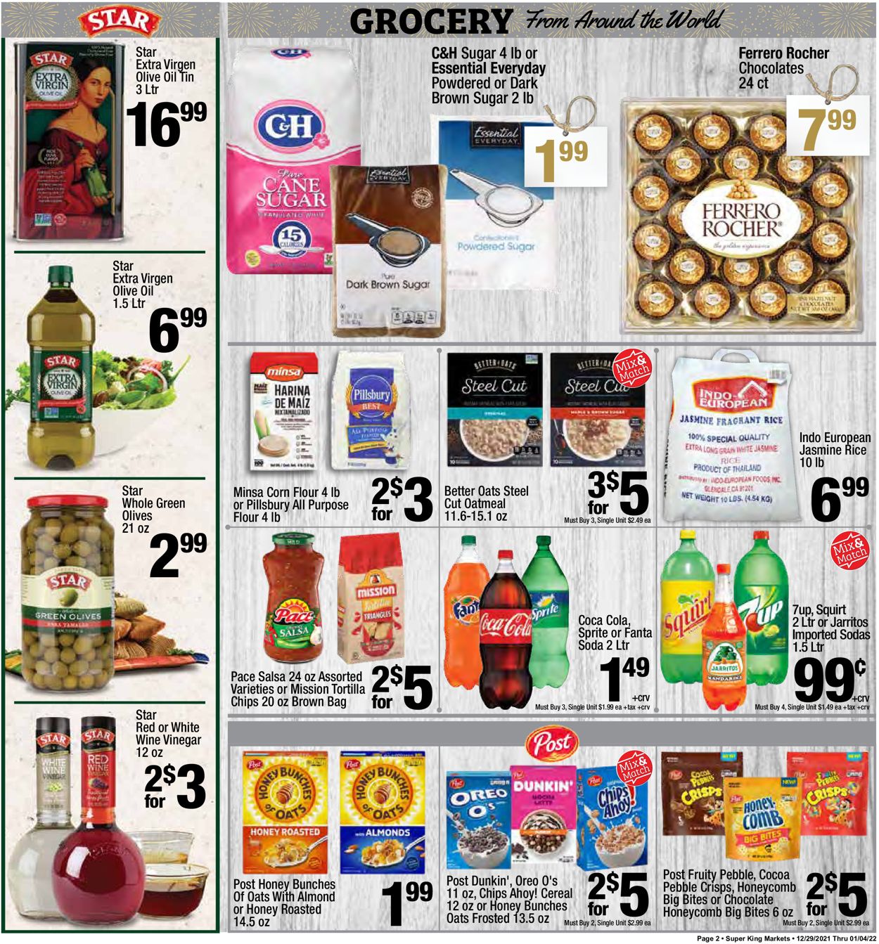 Super King Market Weekly Ad Circular - valid 12/29-01/04/2022 (Page 2)