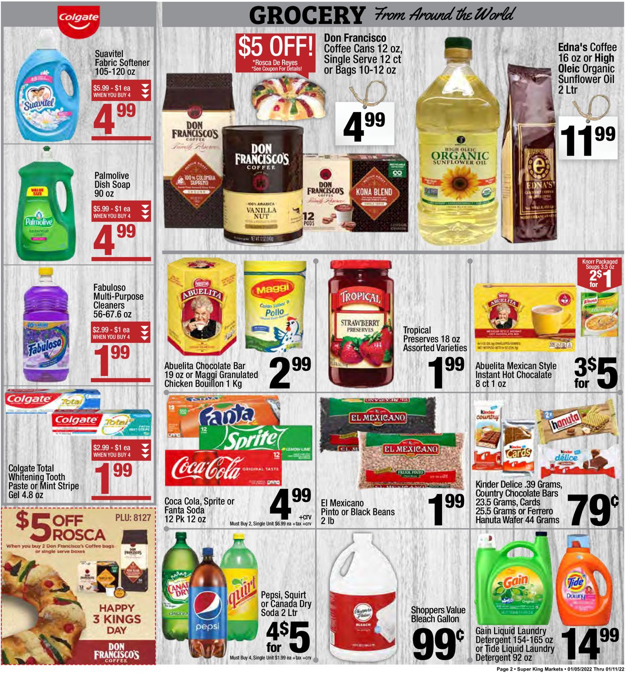 Super King Market Weekly Ad Circular - valid 01/05-01/11/2022 (Page 2)