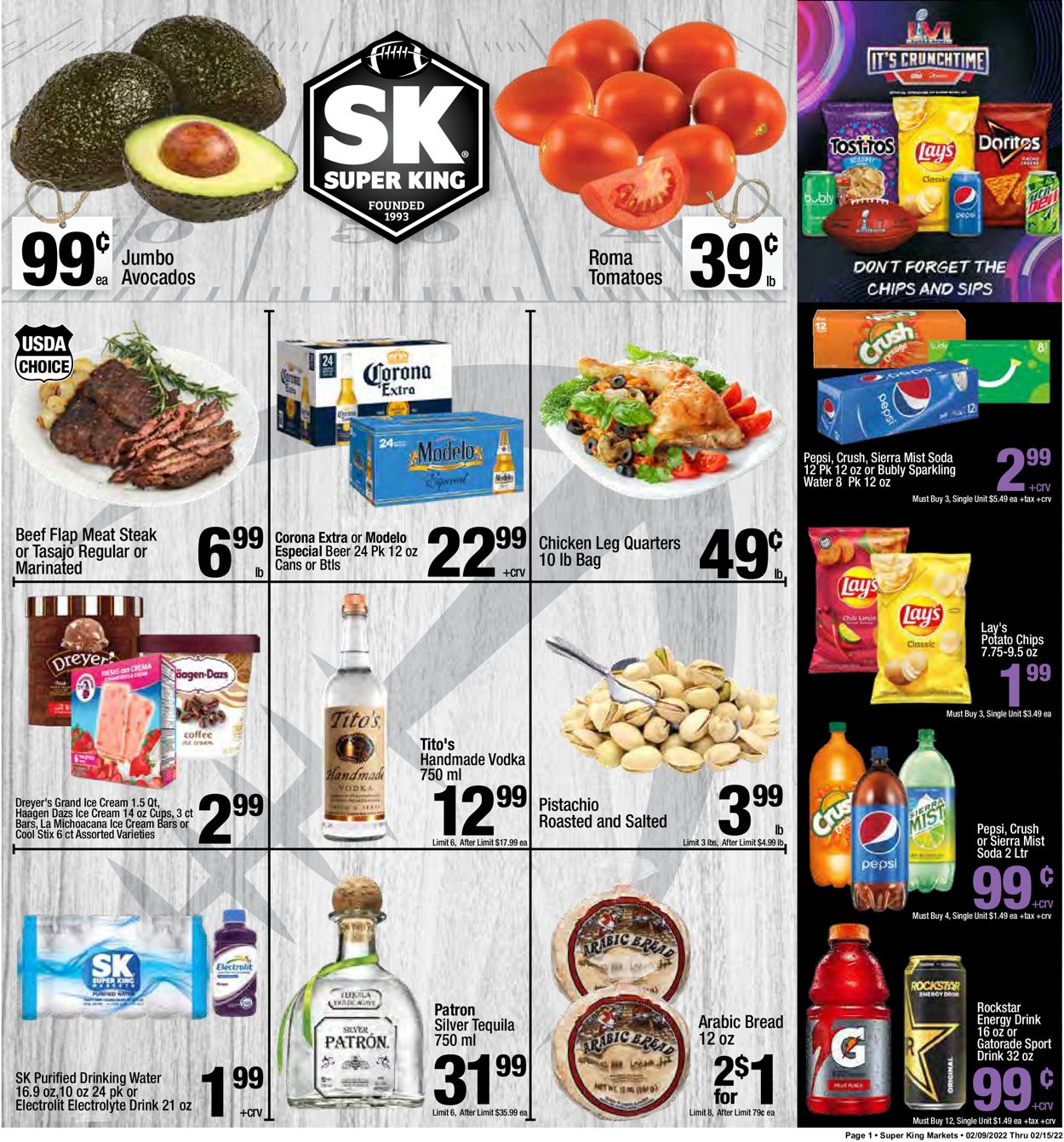 Super King Market Weekly Ad Circular - valid 02/09-02/15/2022