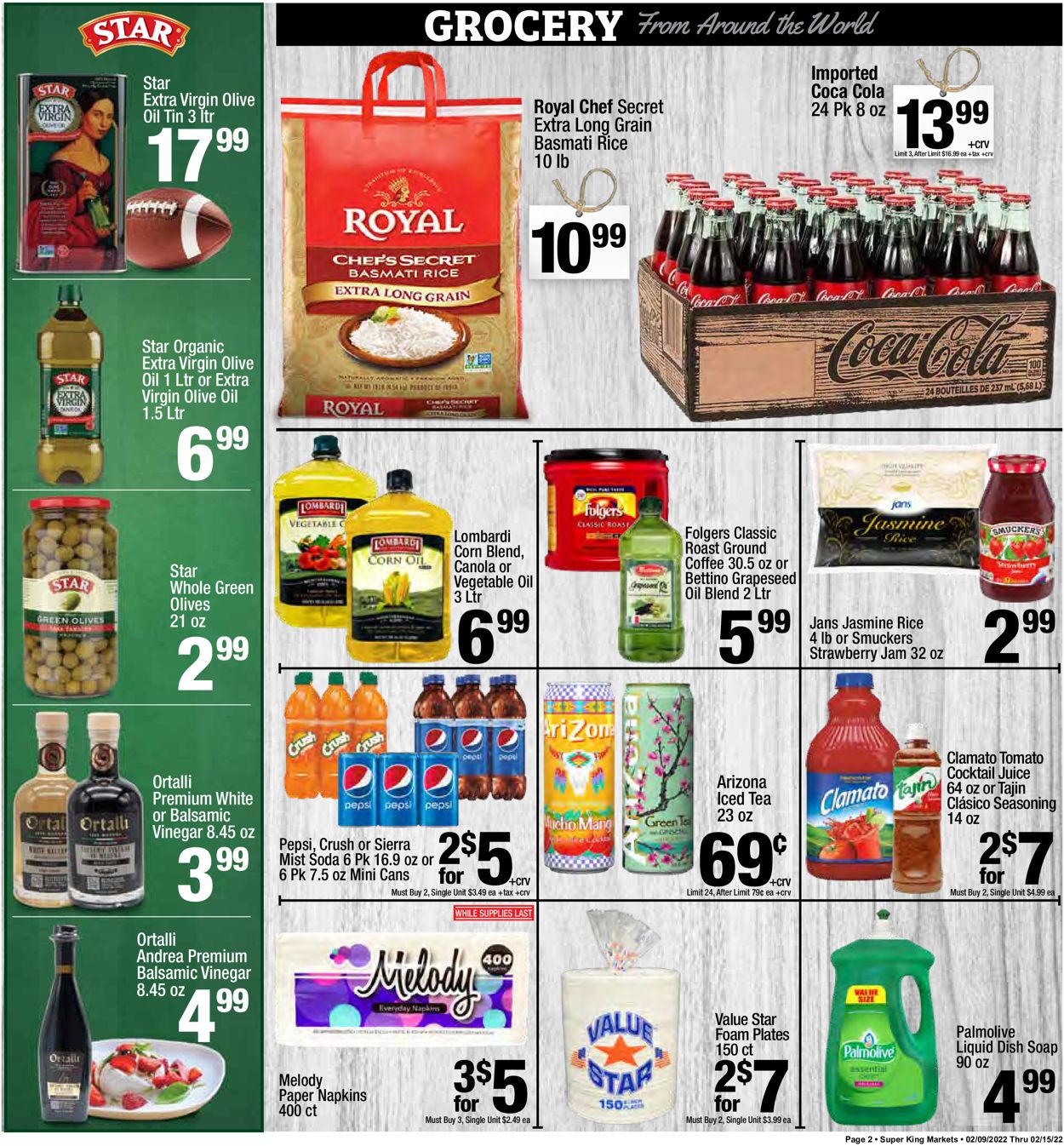 Super King Market Weekly Ad Circular - valid 02/09-02/15/2022 (Page 2)