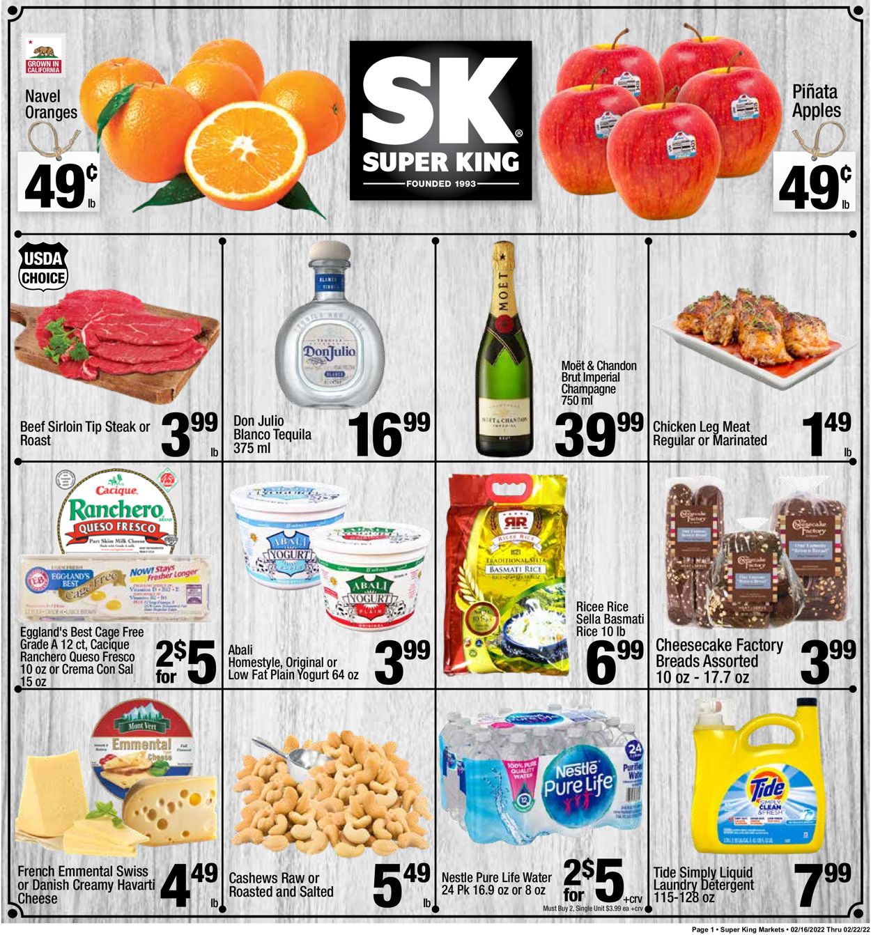 Super King Market Weekly Ad Circular - valid 02/16-02/22/2022