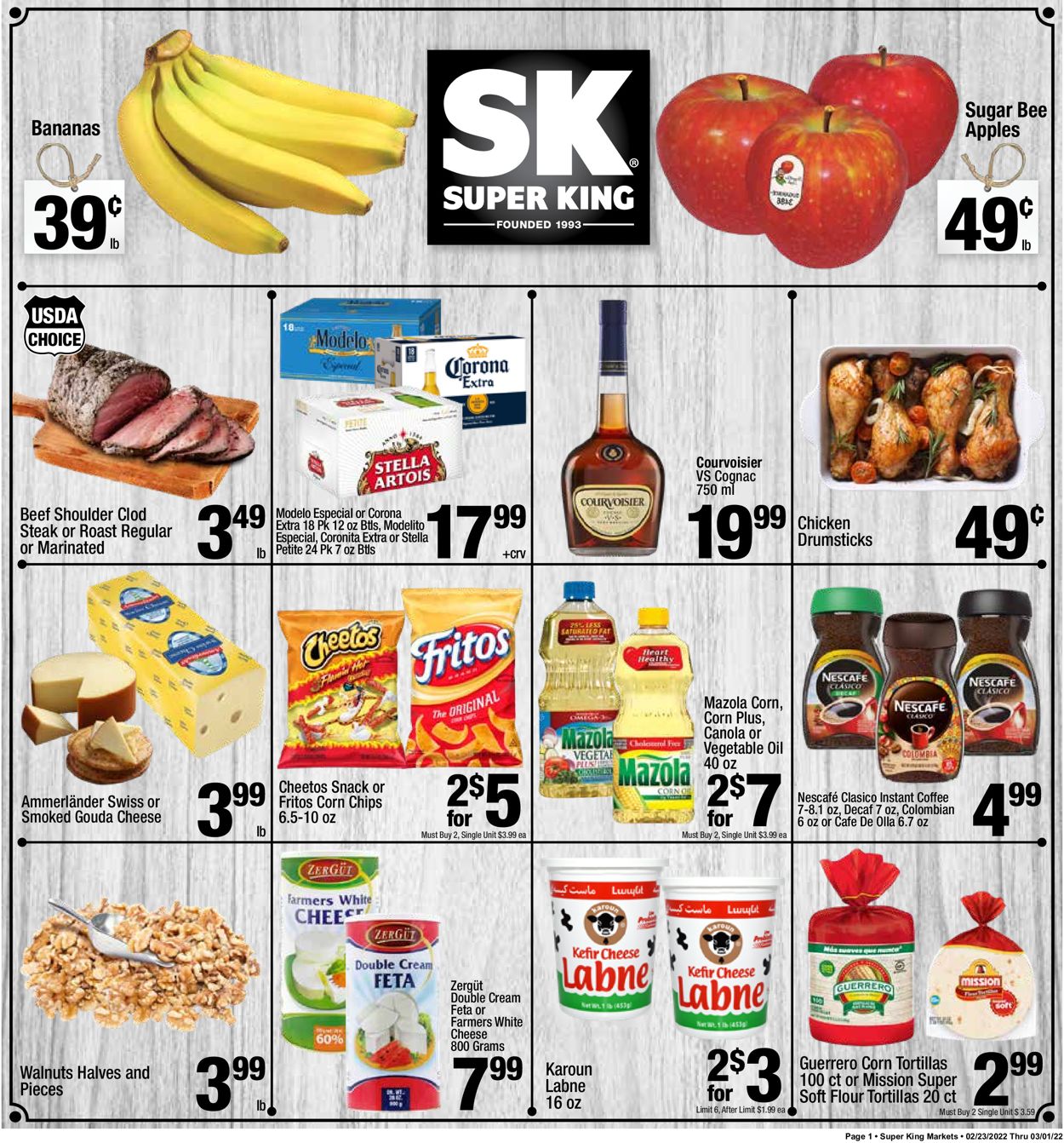 Super King Market Weekly Ad Circular - valid 02/23-03/01/2022